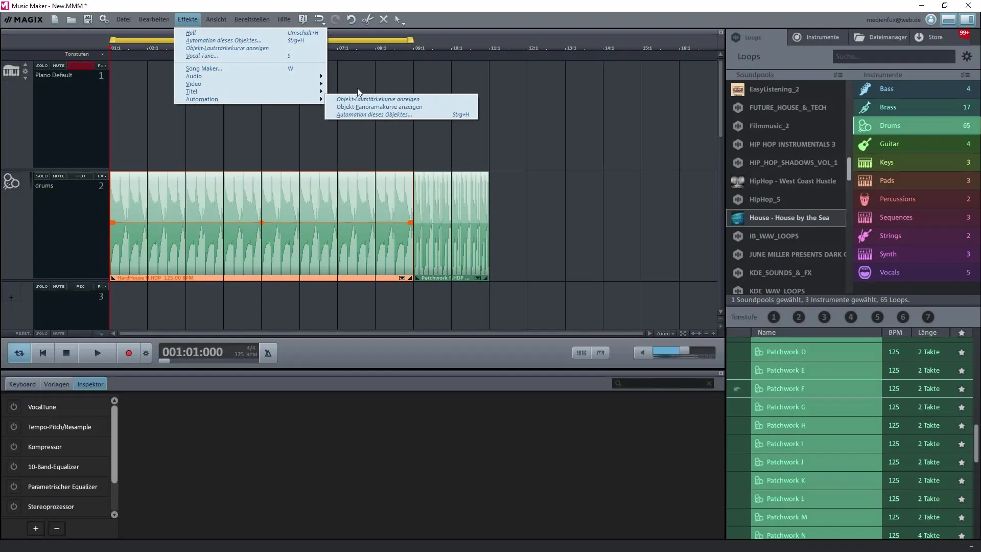 Effekte im Magix Music Maker effektiv nutzen Effekte im Magix Music Maker effektiv nutzen