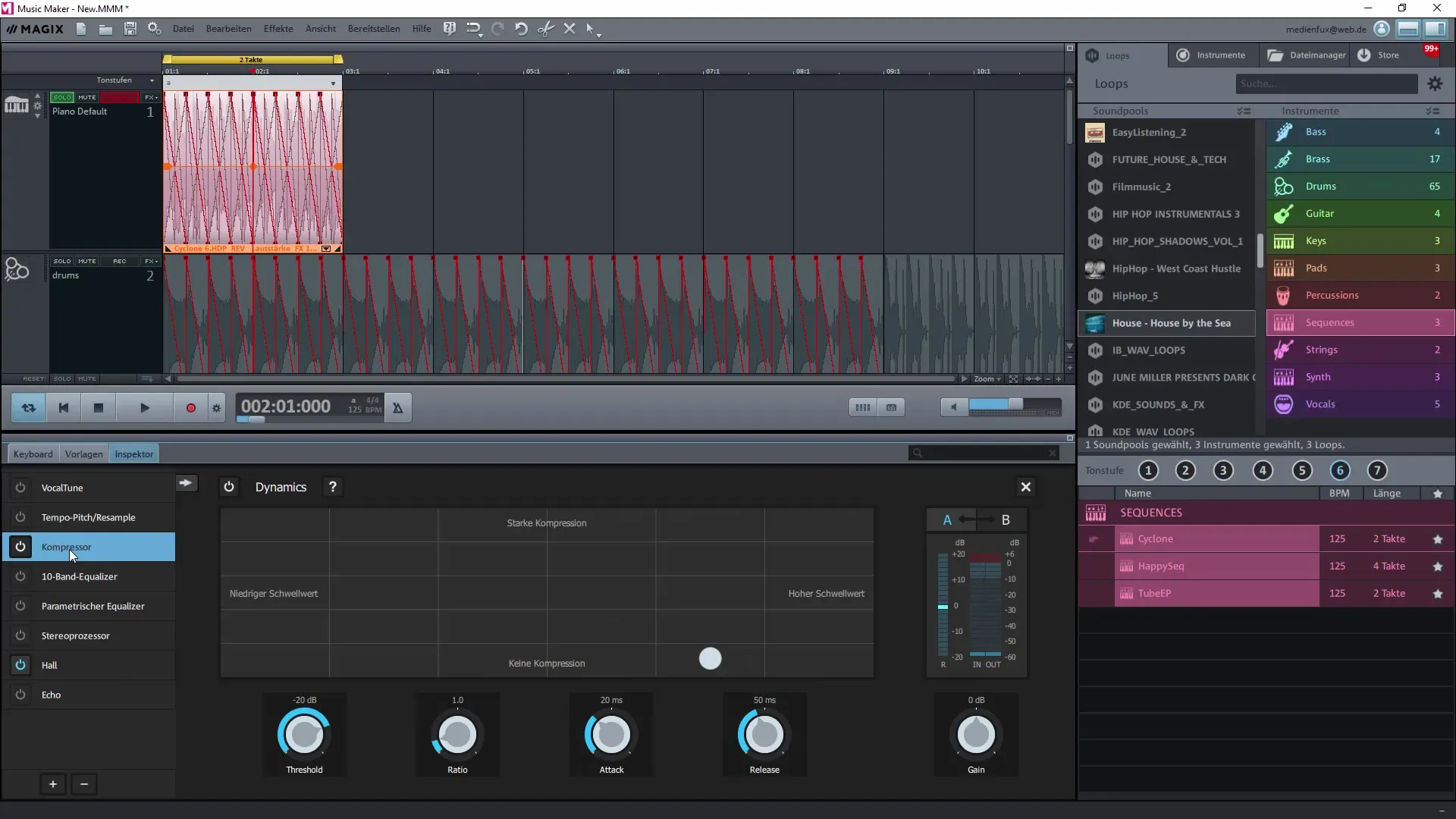 Effekte im Magix Music Maker effektiv nutzen Effekte im Magix Music Maker effektiv nutzen