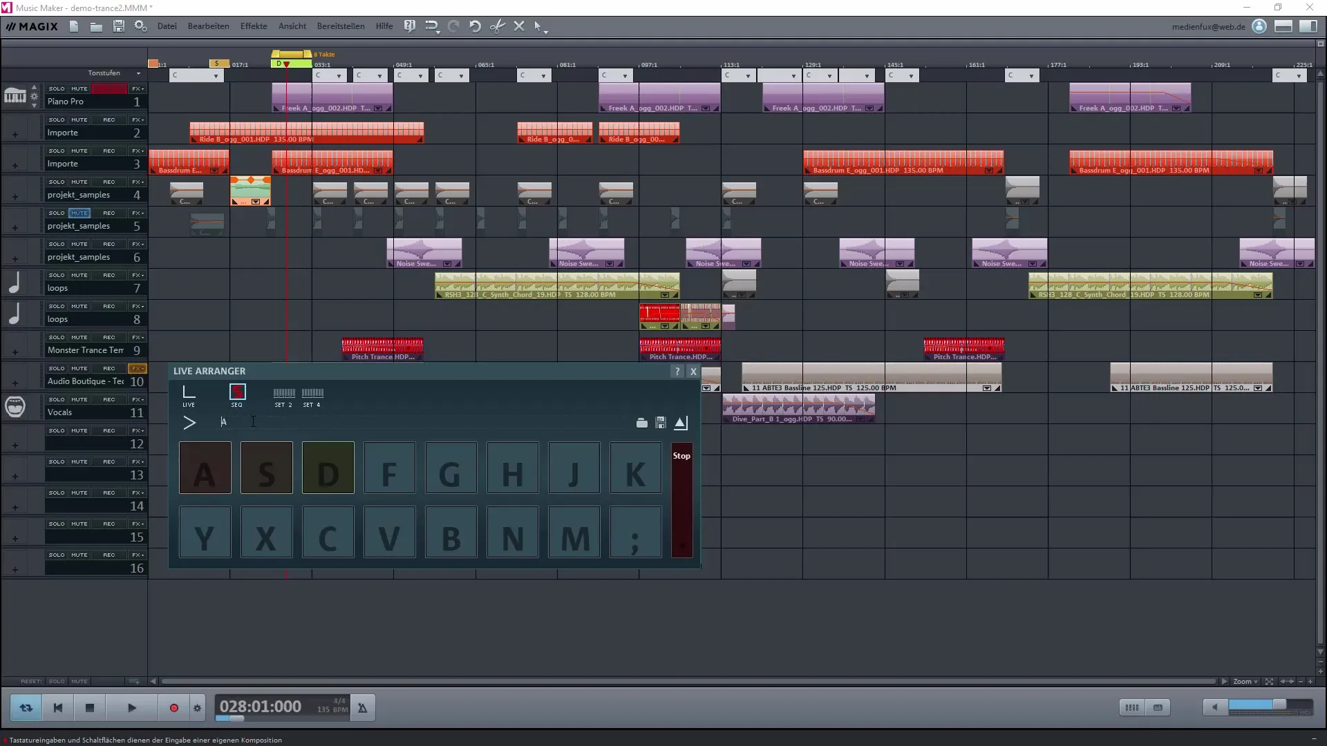 Crie sua própria faixa musical facilmente com o Magix Music Maker Crie sua própria faixa de música facilmente com o Magix Music Maker