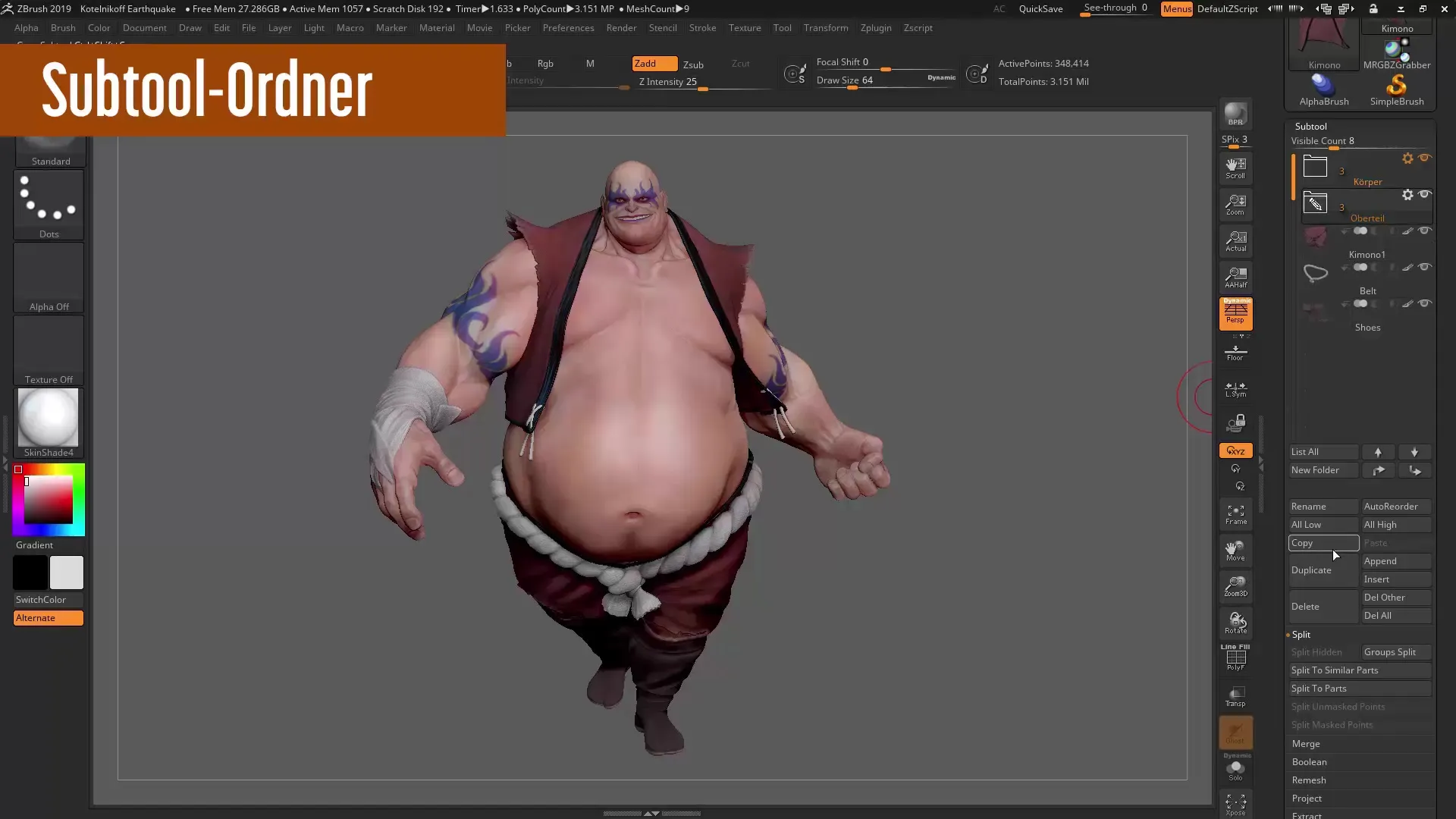 ZBrush 2019: New Features for Creative 3D Projects ZBrush 2019: New Features for Creative 3D Projects