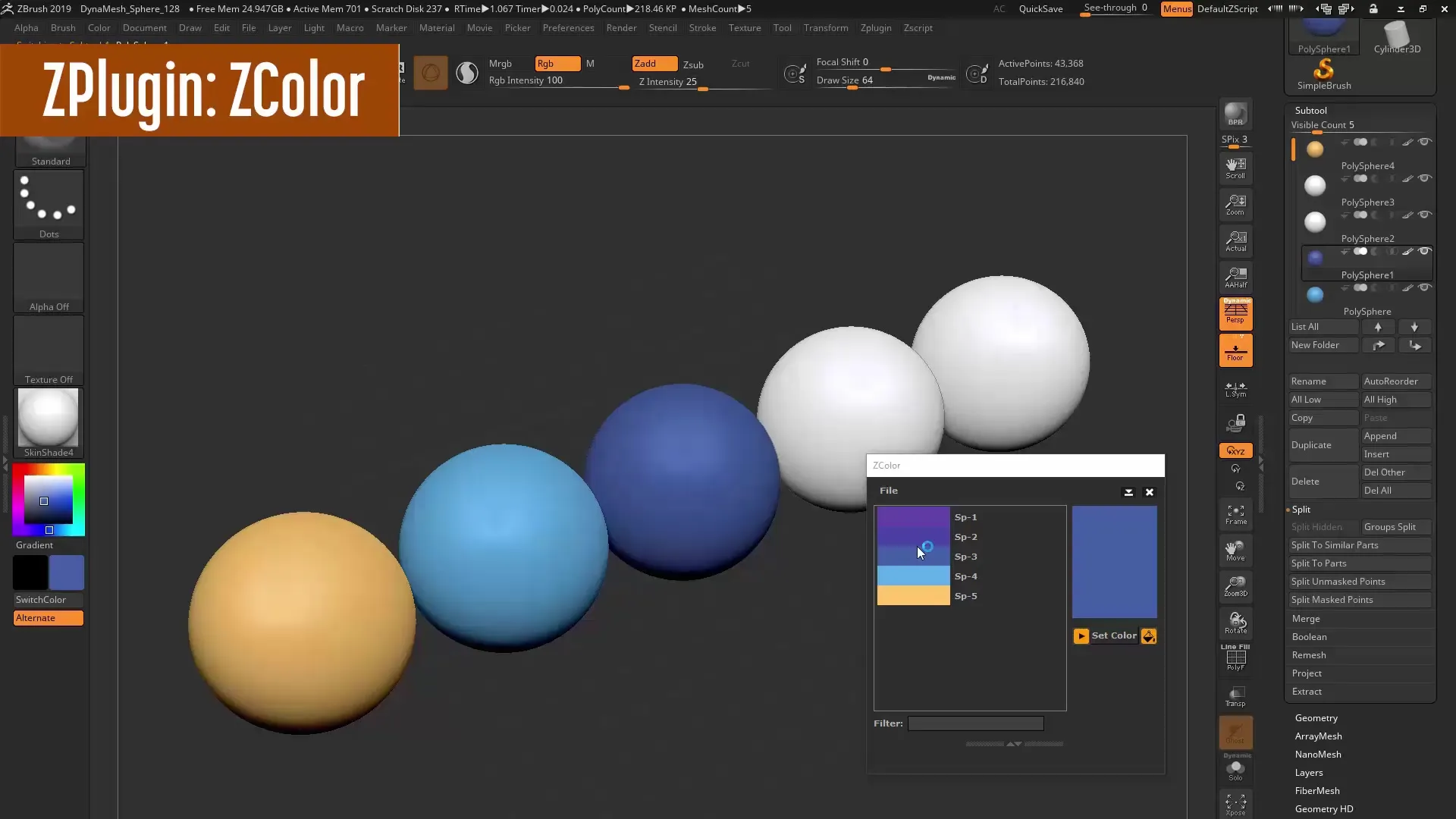 ZBrush 2019: New Features for Creative 3D Projects ZBrush 2019: New Features for Creative 3D Projects