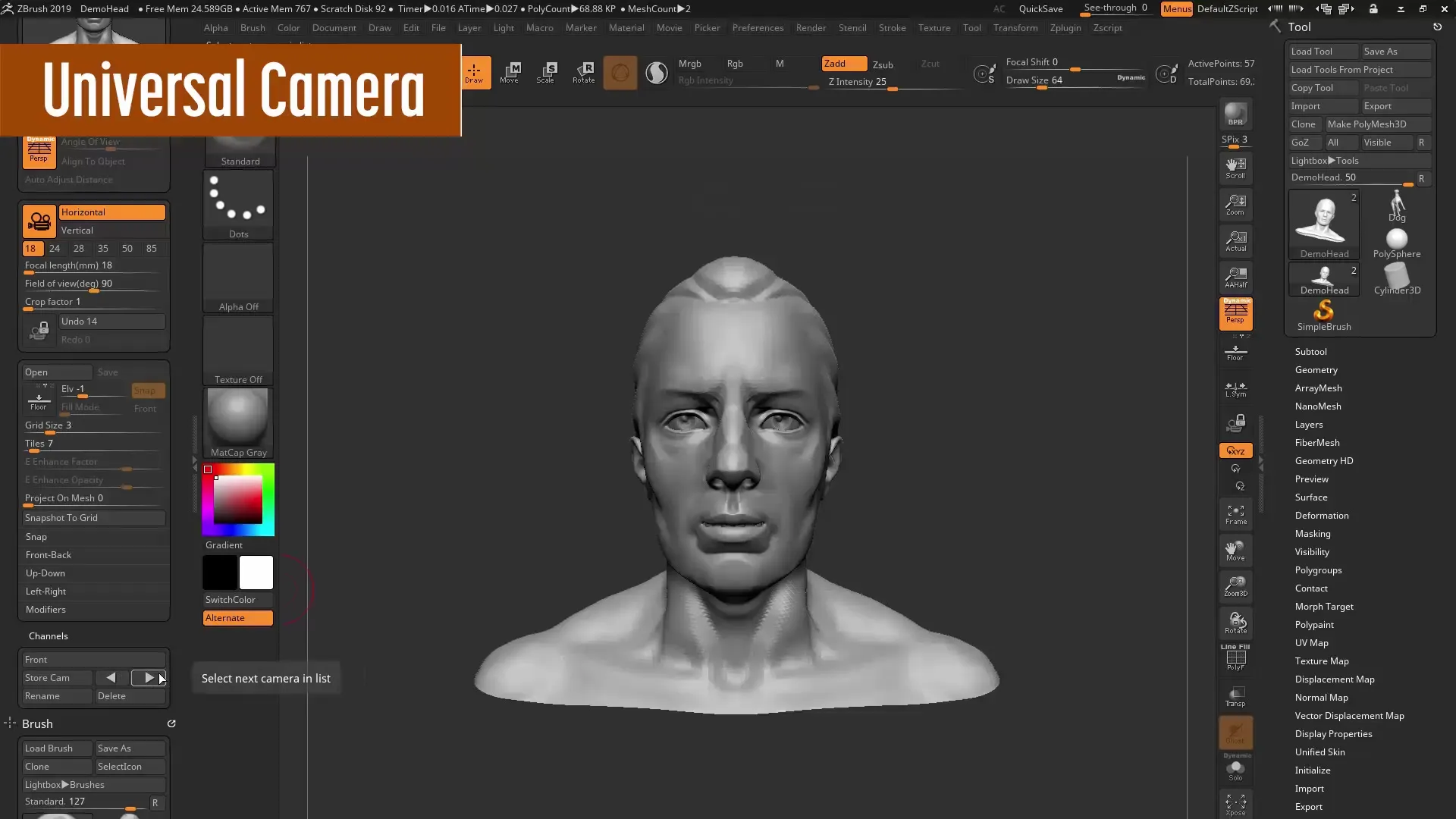 ZBrush 2019: New Features for Creative 3D Projects ZBrush 2019: New Features for Creative 3D Projects