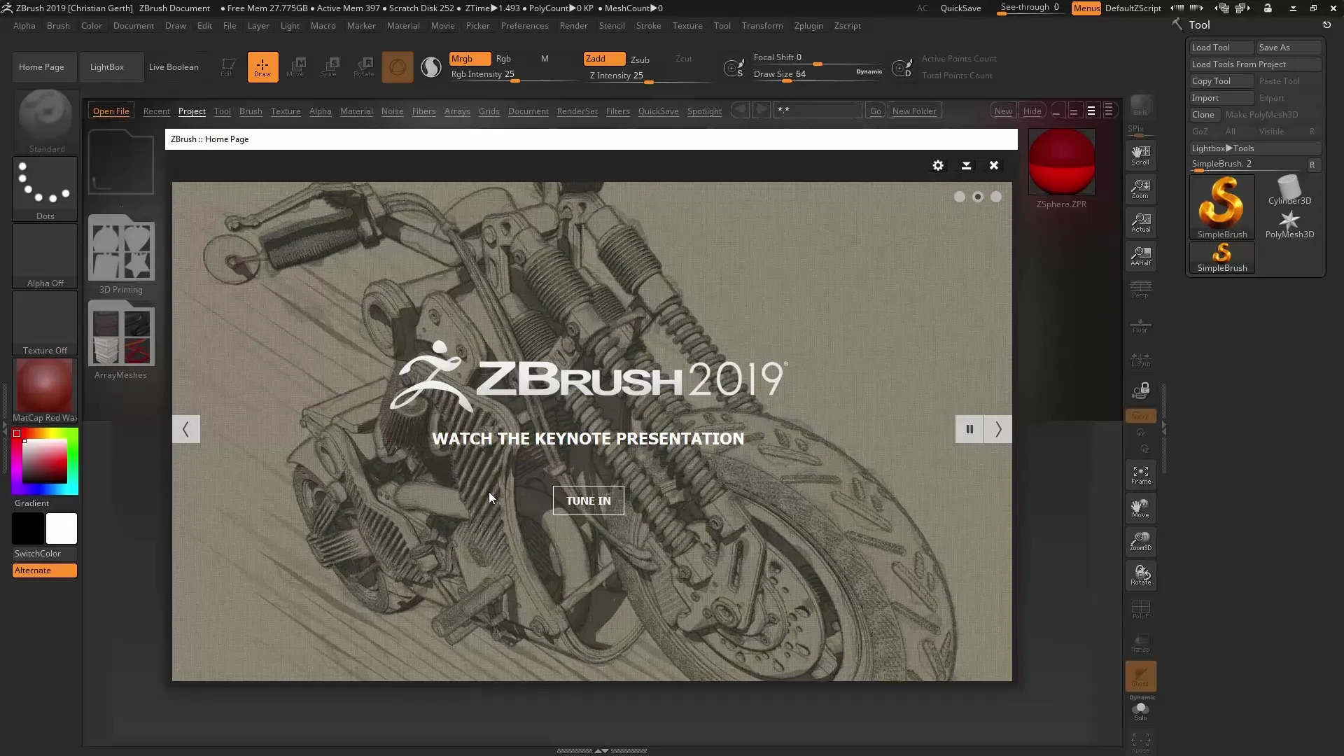 ZBrush 2019 - Effectively Use Subtool Folders ZBrush 2019 - Effectively Using Subtool Folders