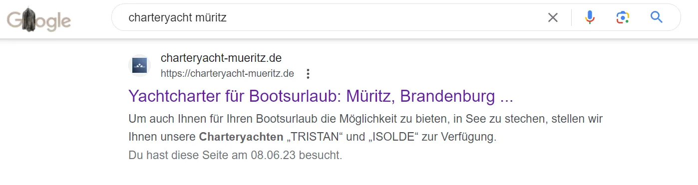 Search-Snippet ist anders als Meta Description