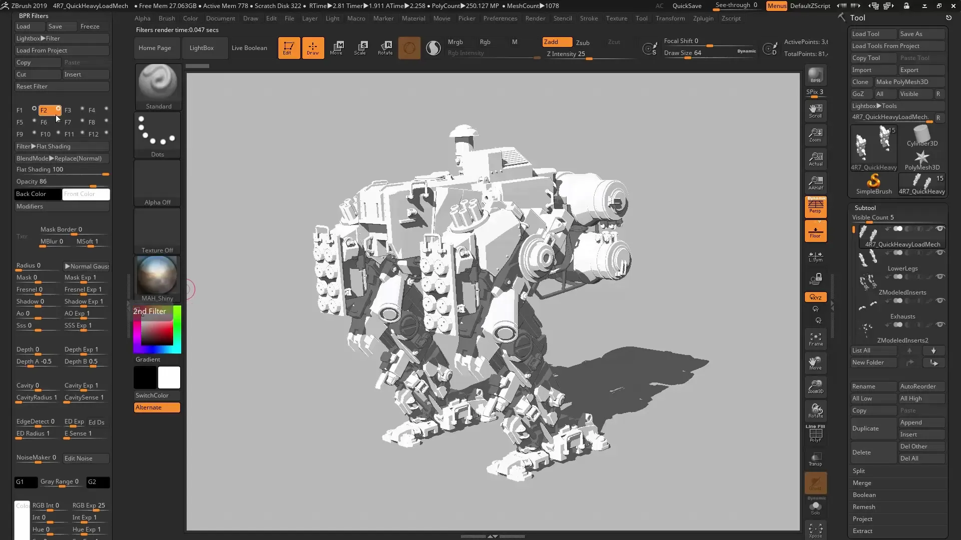 Create impressive NPR render models in ZBrush Create impressive NPR render models in ZBrush