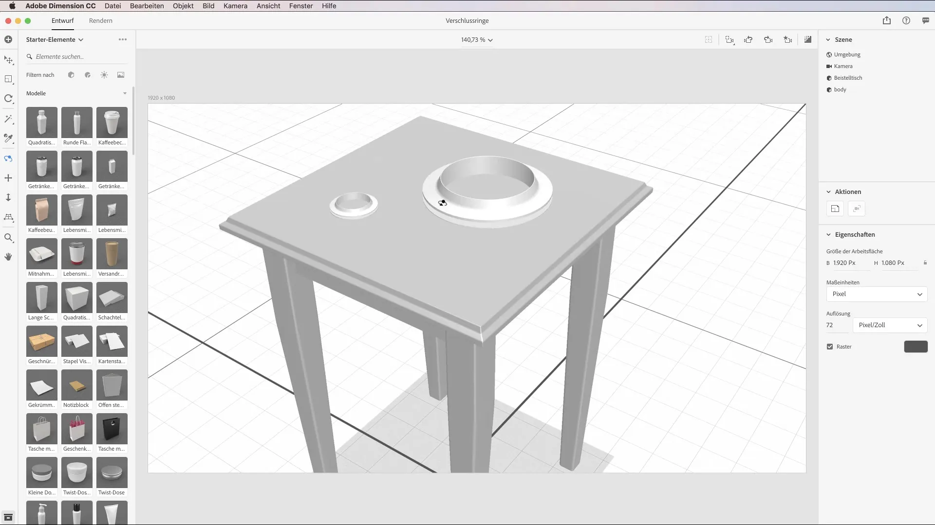 Importiere 3D-Modelle in Adobe Dimension CC effizient Importiere 3D-Modelle in Adobe Dimension CC effizient