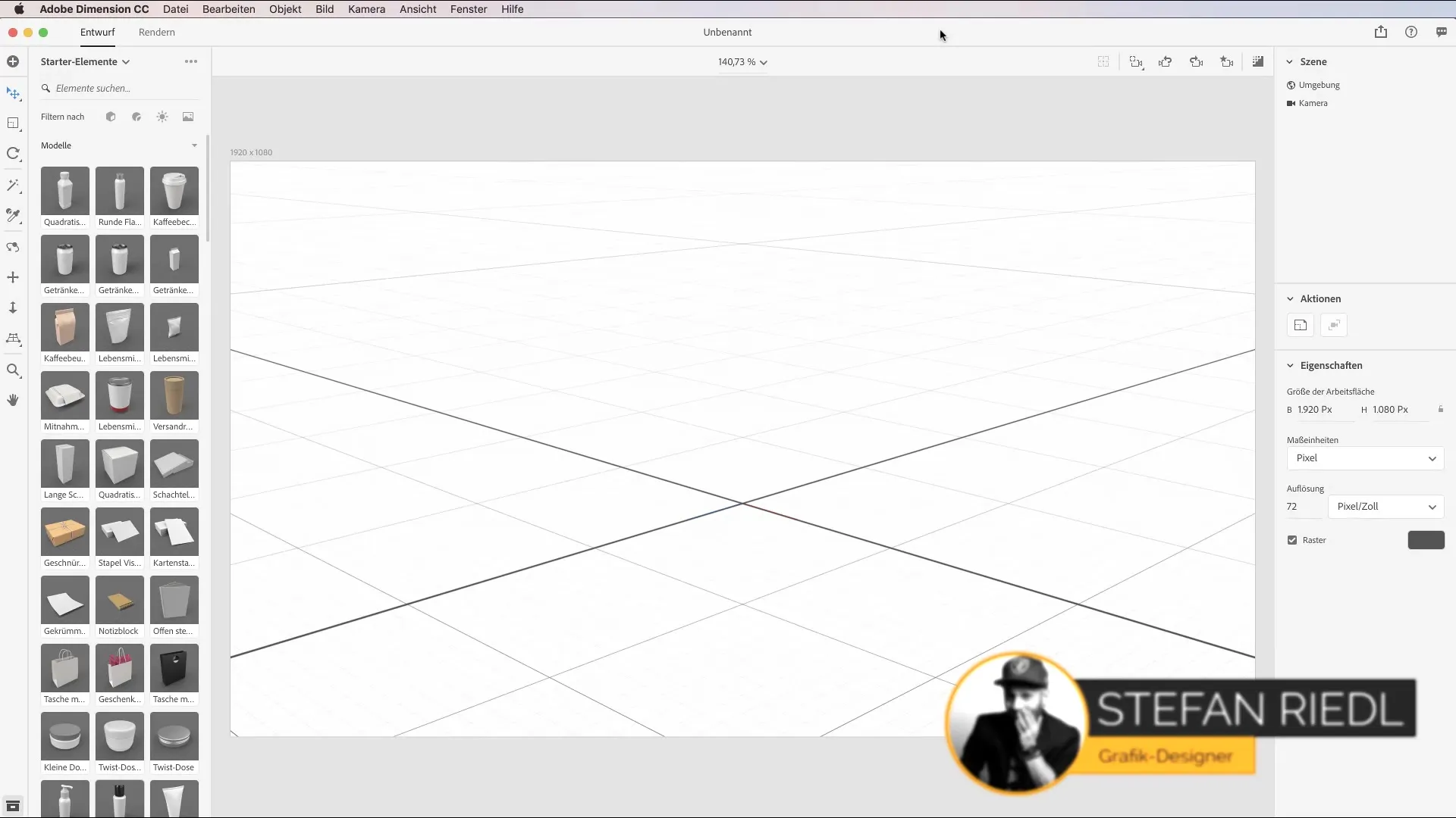 Importiere 3D-Modelle in Adobe Dimension CC effizient Importiere 3D-Modelle in Adobe Dimension CC effizient