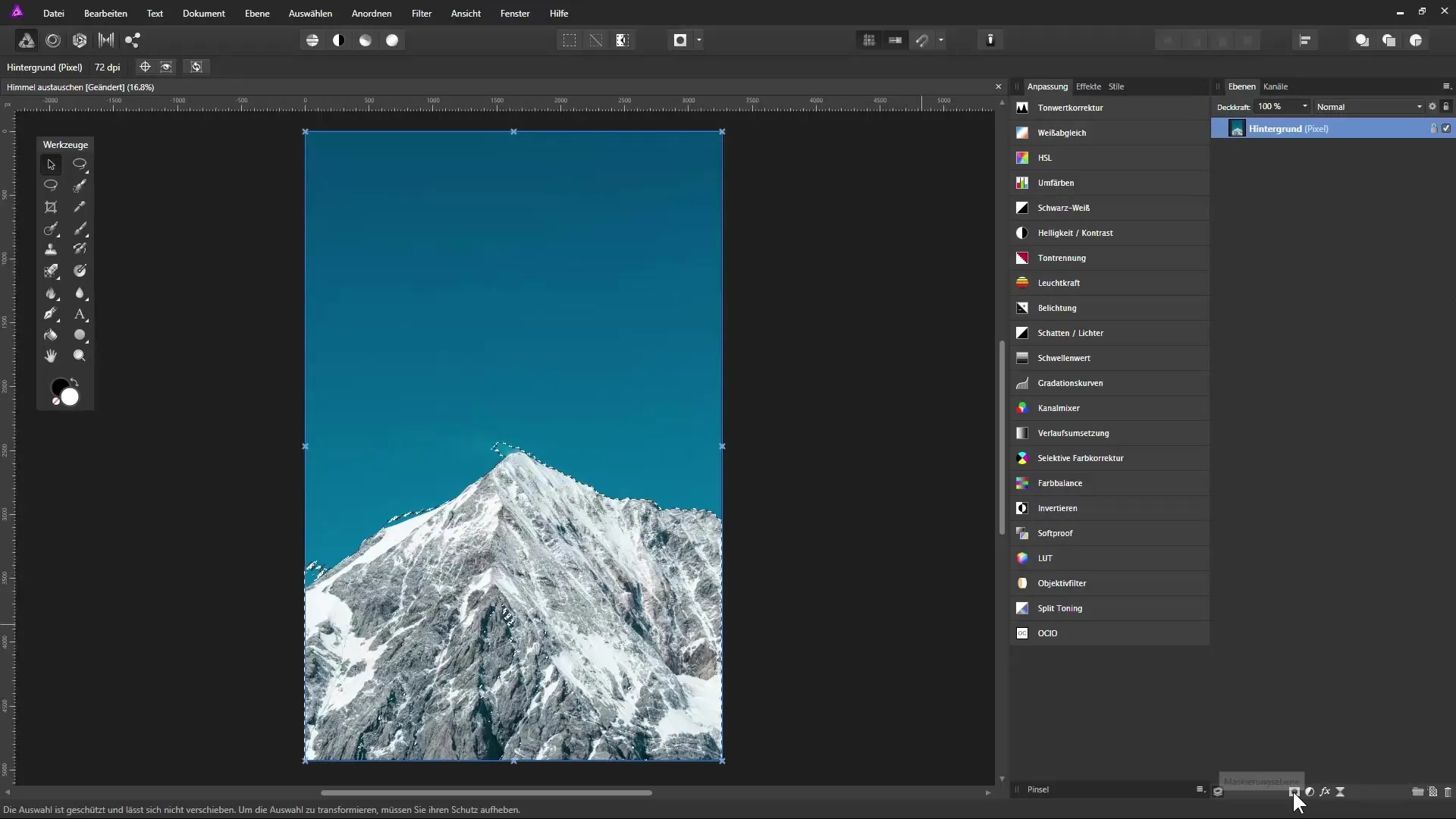 Himmel austauschen mit Affinity Photo – Schritt für Schritt zur perfekten Bildkomposition Himmel austauschen mit Affinity Photo – Schritt für Schritt zur perfekten Bildkomposition