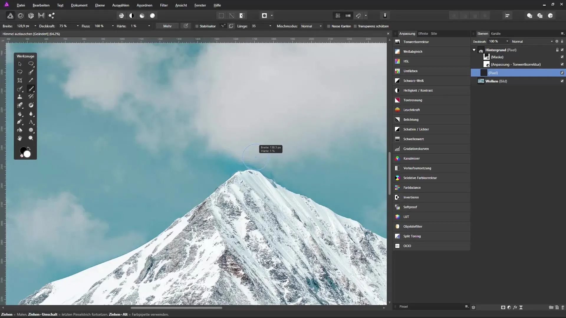 Himmel austauschen mit Affinity Photo – Schritt für Schritt zur perfekten Bildkomposition Himmel austauschen mit Affinity Photo – Schritt für Schritt zur perfekten Bildkomposition