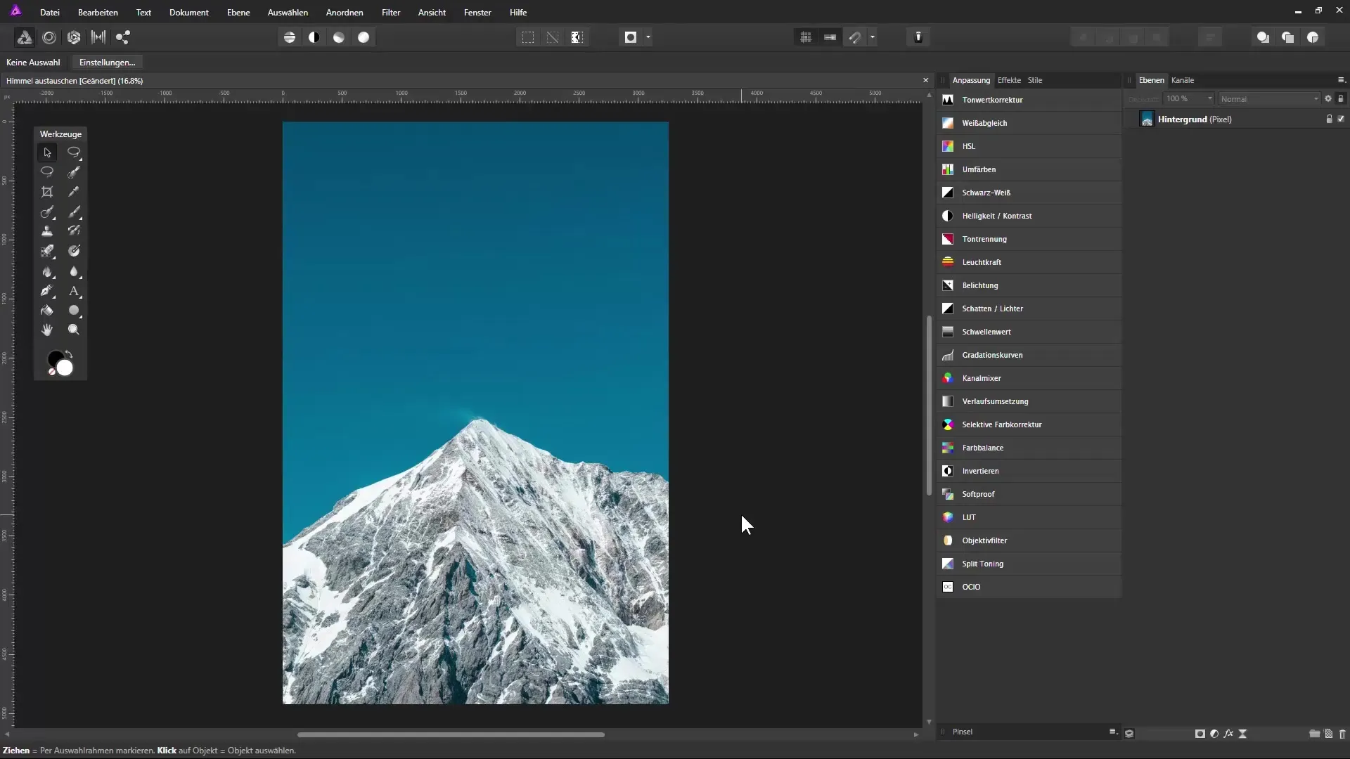 Himmel austauschen mit Affinity Photo – Schritt für Schritt zur perfekten Bildkomposition Himmel austauschen mit Affinity Photo – Schritt für Schritt zur perfekten Bildkomposition