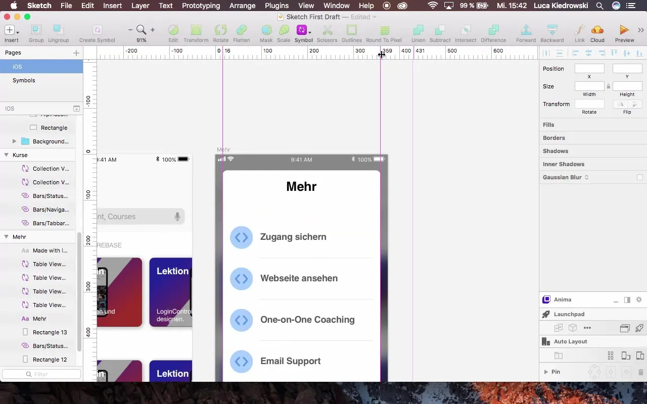 Tools in Sketch for more efficient design Tools in Sketch for more efficient design