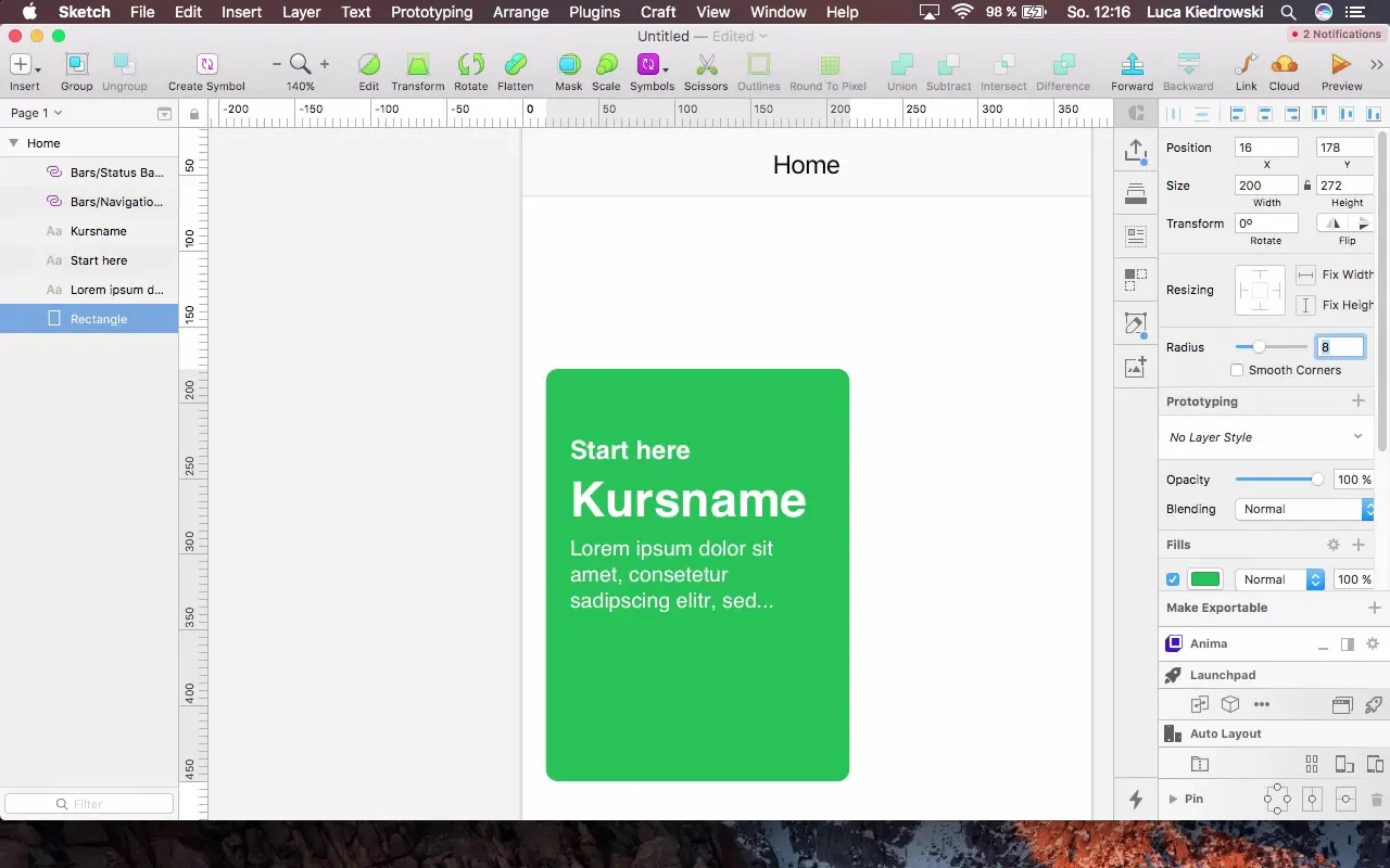 Home Screen Design with Sketch – Step-by-Step Guide Home Screen Design with Sketch – Step-by-Step Guide