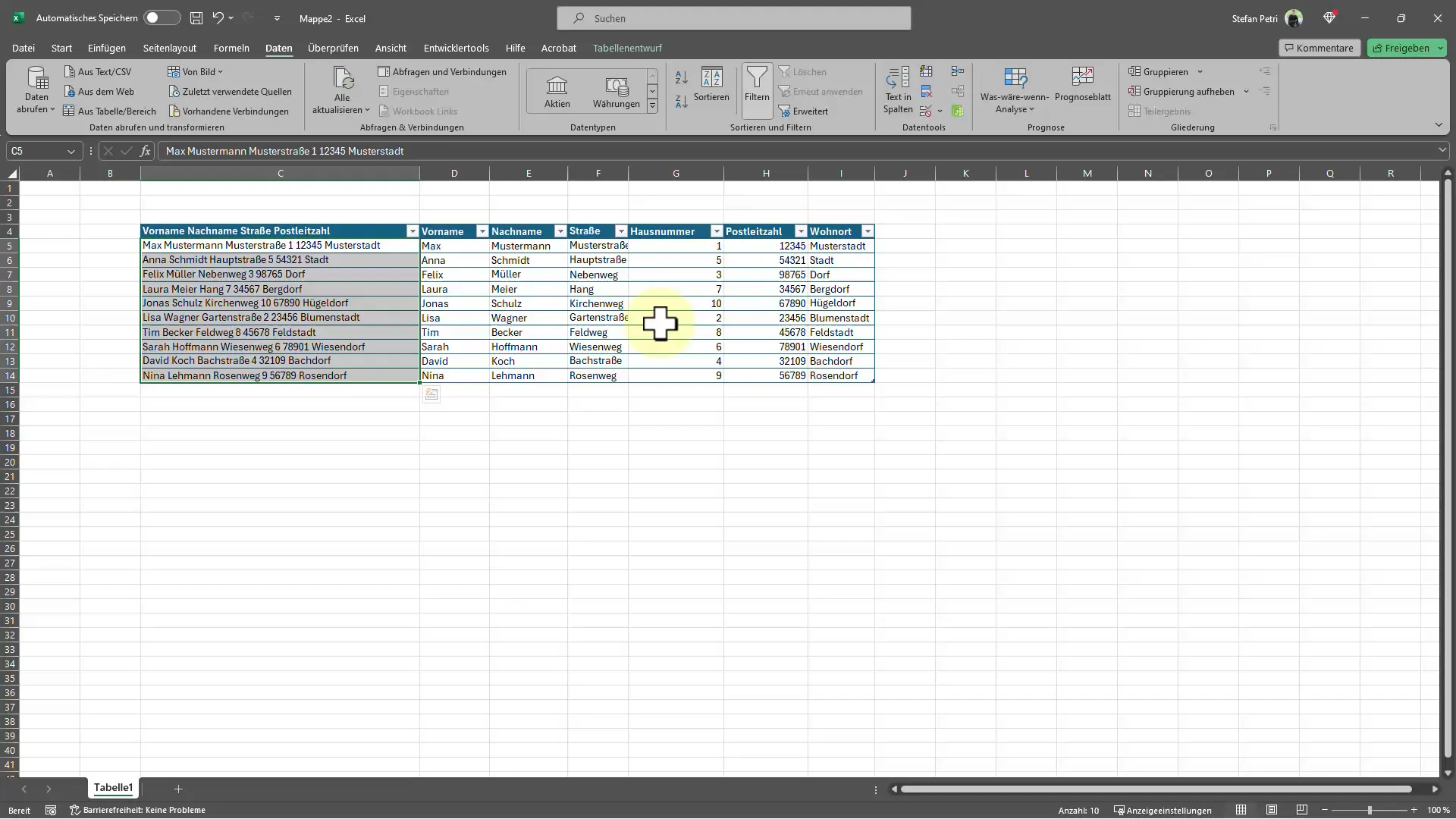 Excel İpuçları: 03 | Metni Sütunlara Ayırma