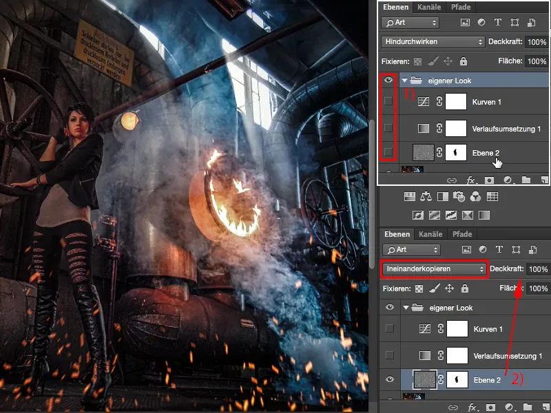 Looks & Styles mit Photoshop - Eigenen Look durch Mix erstellen