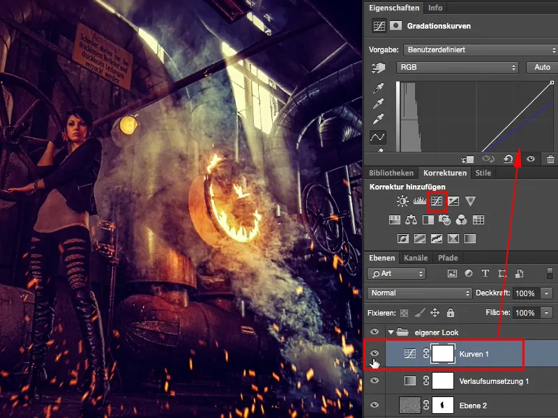 Looks & Styles mit Photoshop - Eigenen Look durch Mix erstellen
