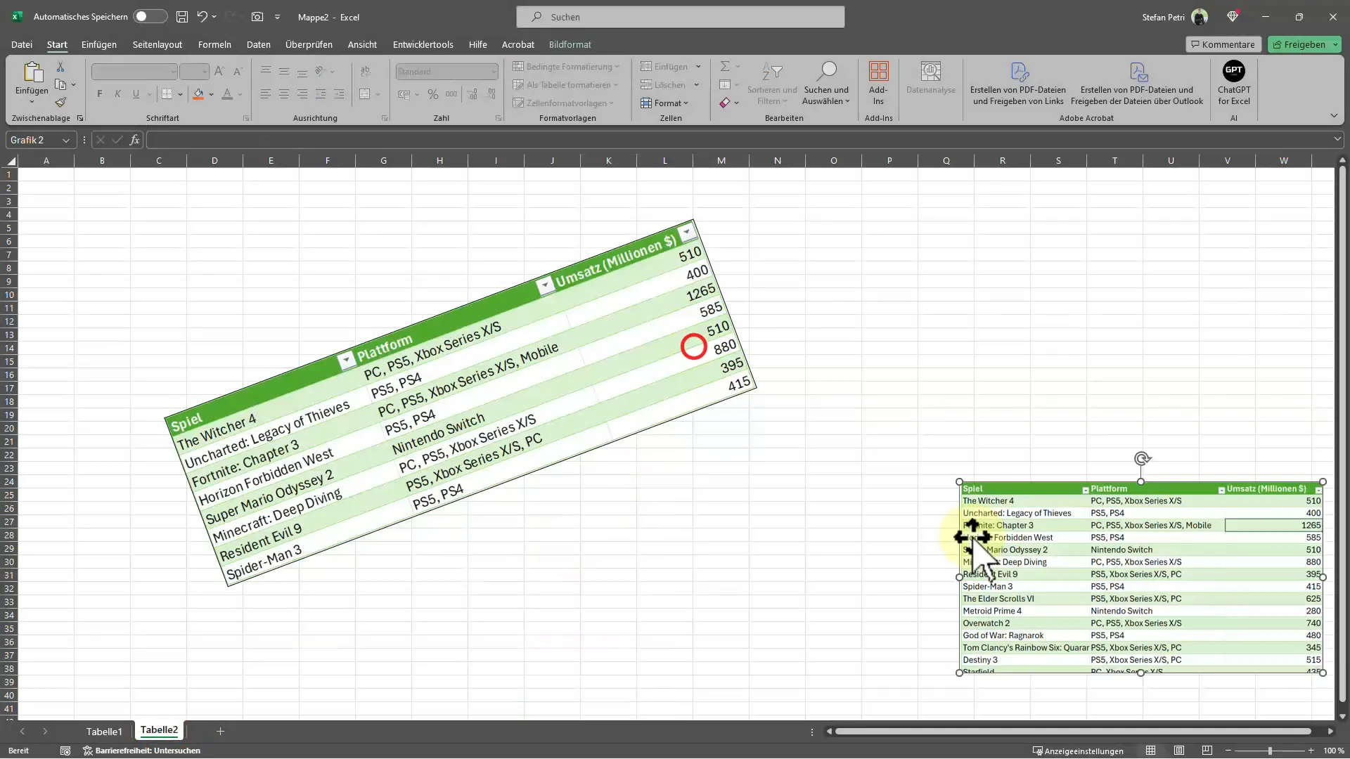 Excel'i kamera simgesi ile ustalaşın - Dinamik tablo anlık görüntüleri için ipuçları