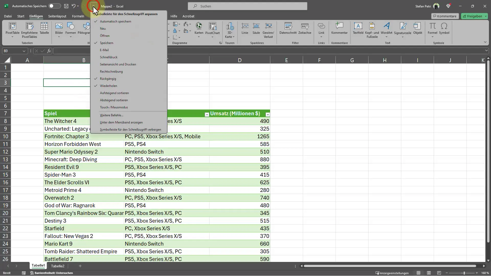 Excel'i kamera simgesiyle ustalaşın - dinamik tablo görüntülerine yönelik ipuçları