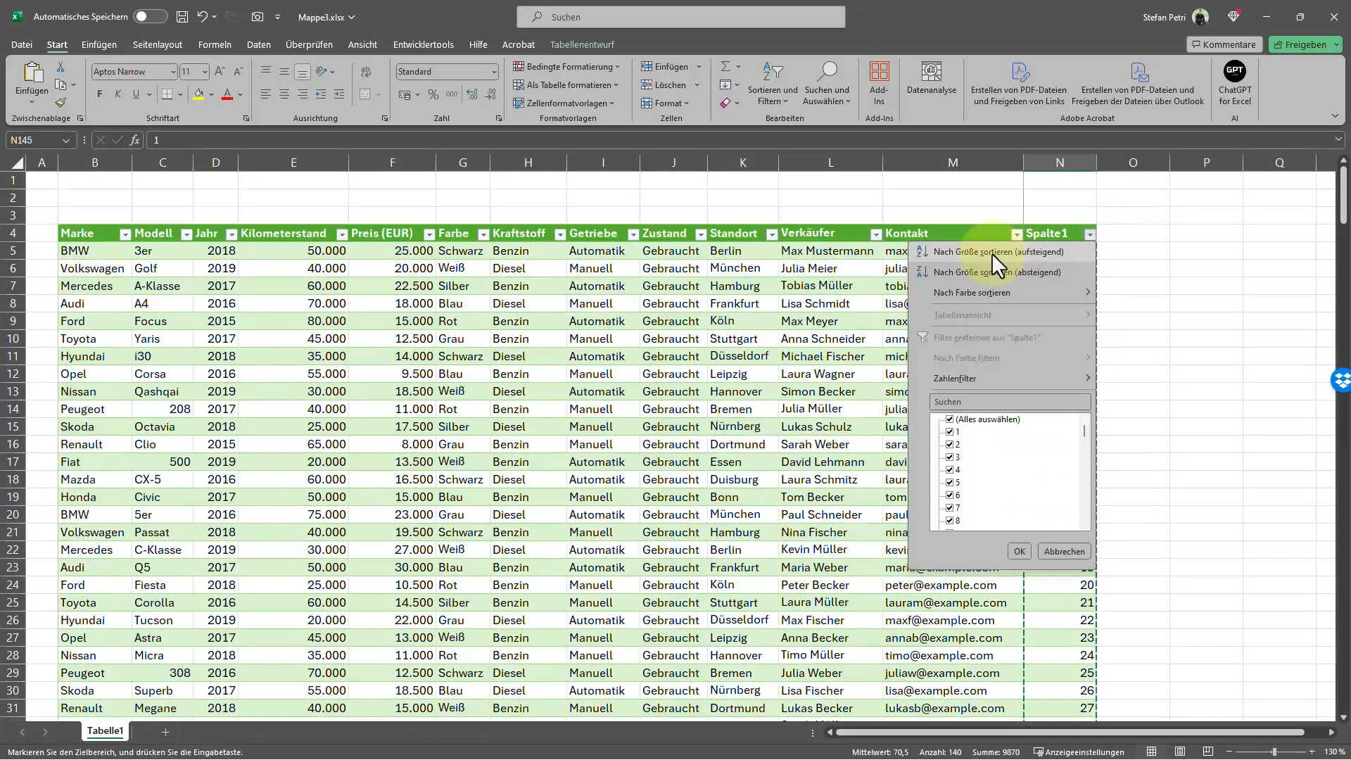 Excel'de her ikinci satırın ardından otomatik olarak boş bir satır eklemek için akıllıca nasıl yapacağını öğrenin