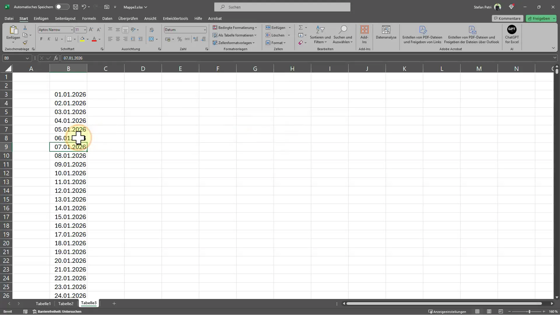Excel'de verimli otomatik doldurma - Adım adım kılavuzunuz
