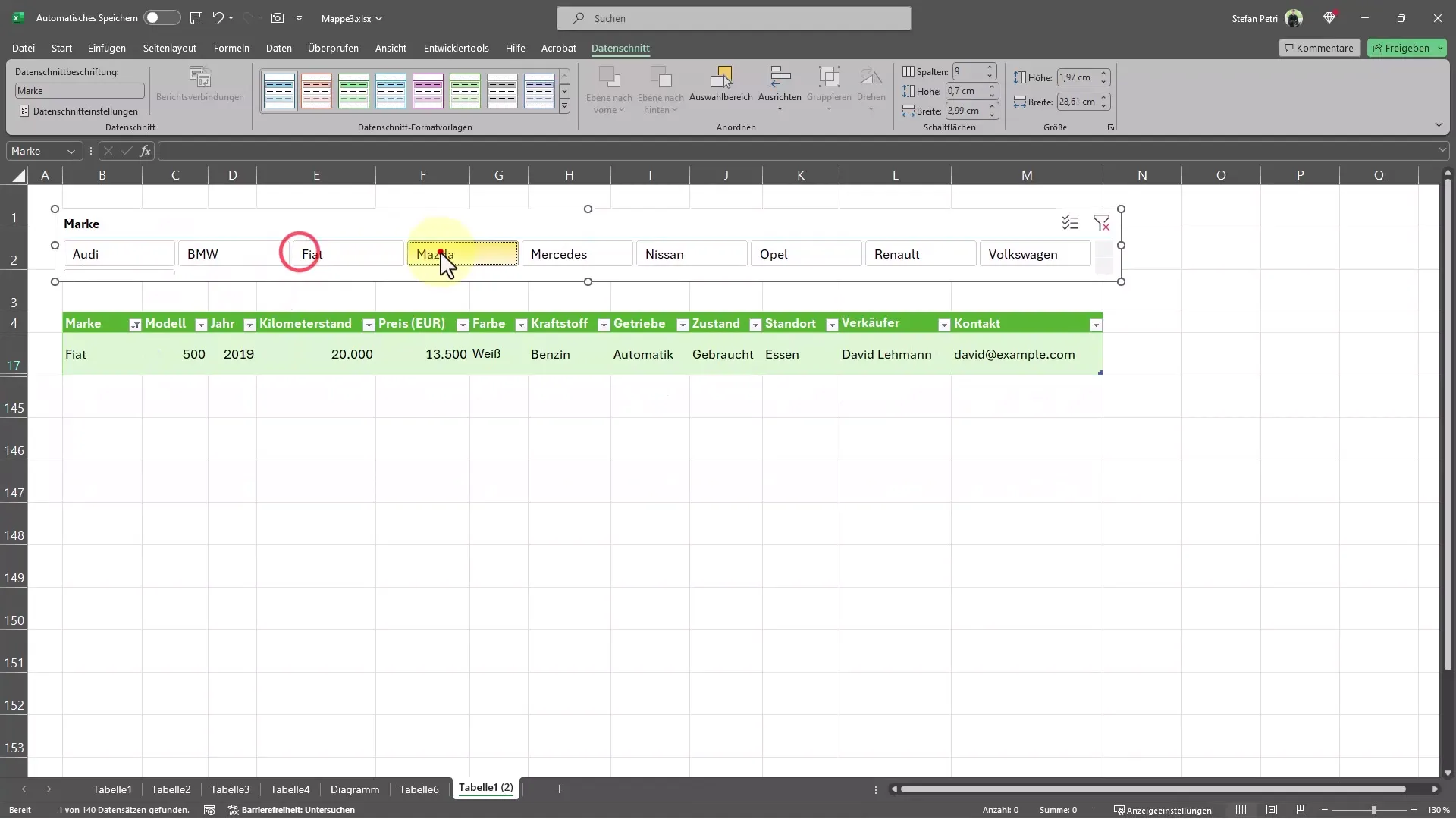 Effective filtering of data in Excel - This is how you proceed!