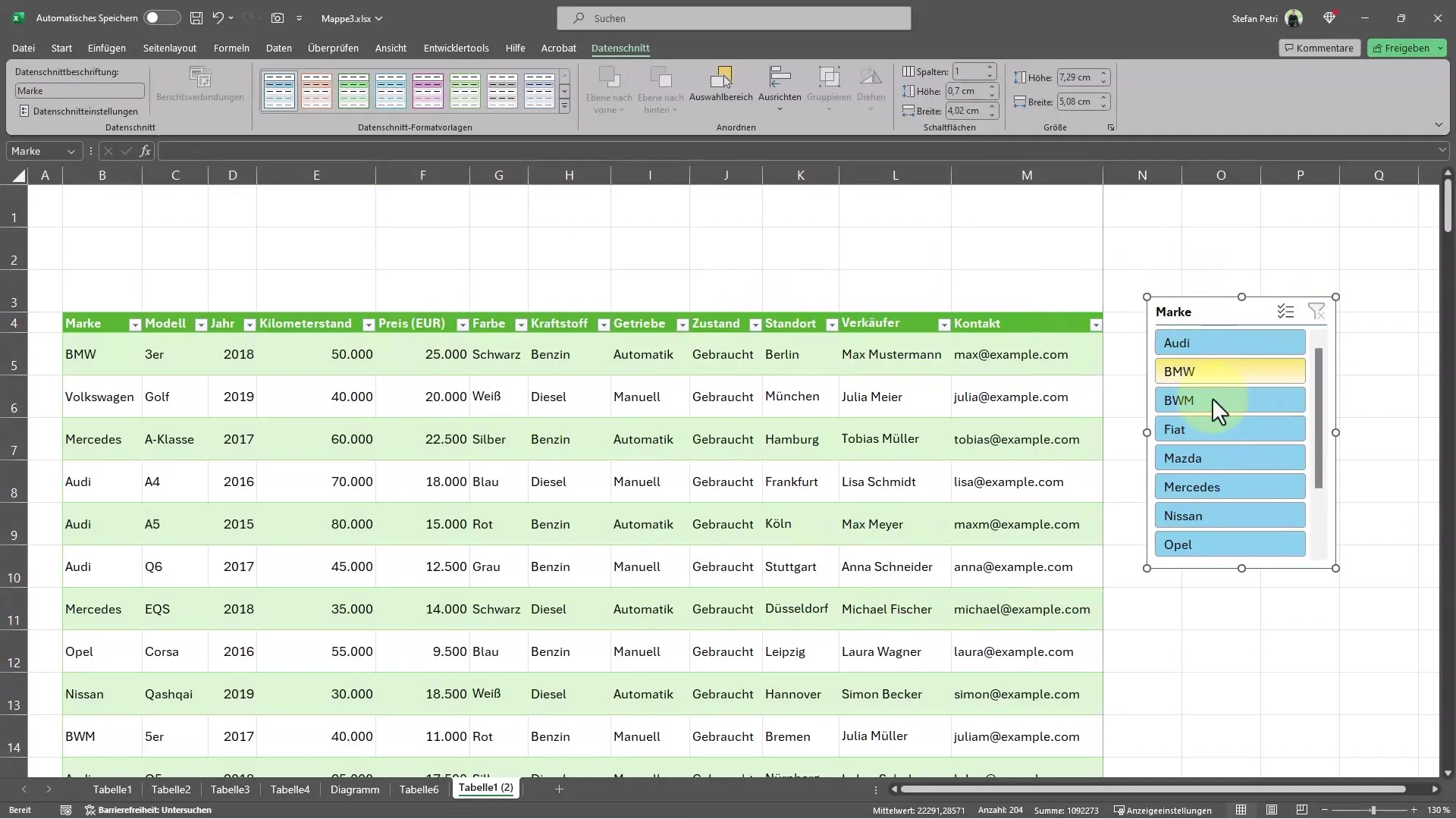 Effective filtering of data in Excel - This is how you proceed!