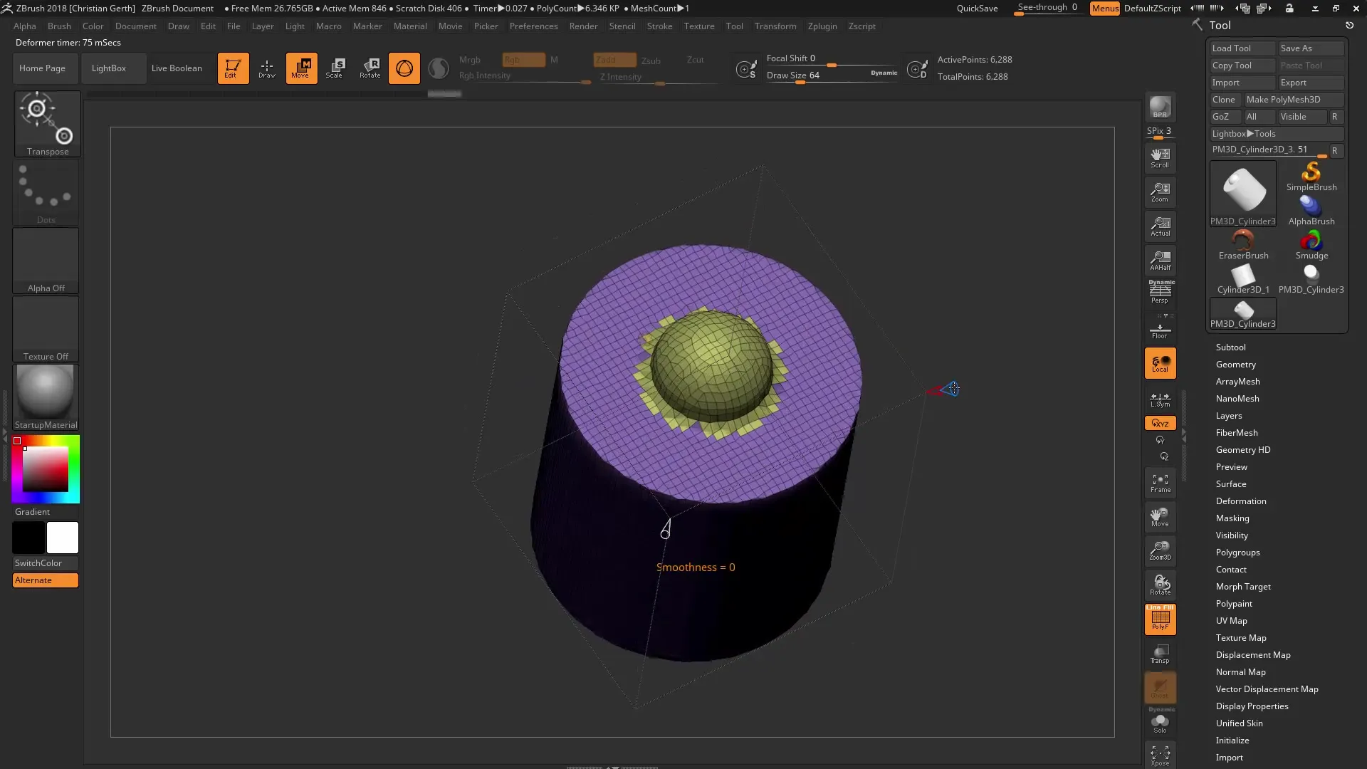 Consejos para Dynamesh en ZBrush 2018 Consejos para Dynamesh en ZBrush 2018