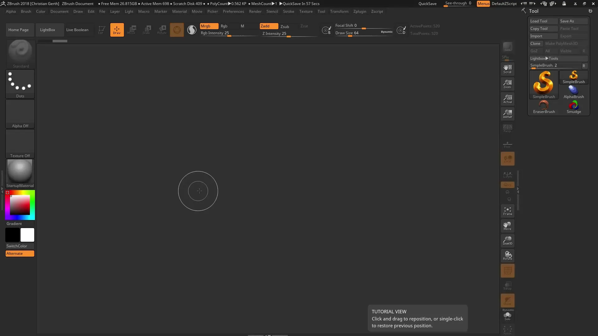 Consejos para Dynamesh en ZBrush 2018 Consejos para Dynamesh en ZBrush 2018