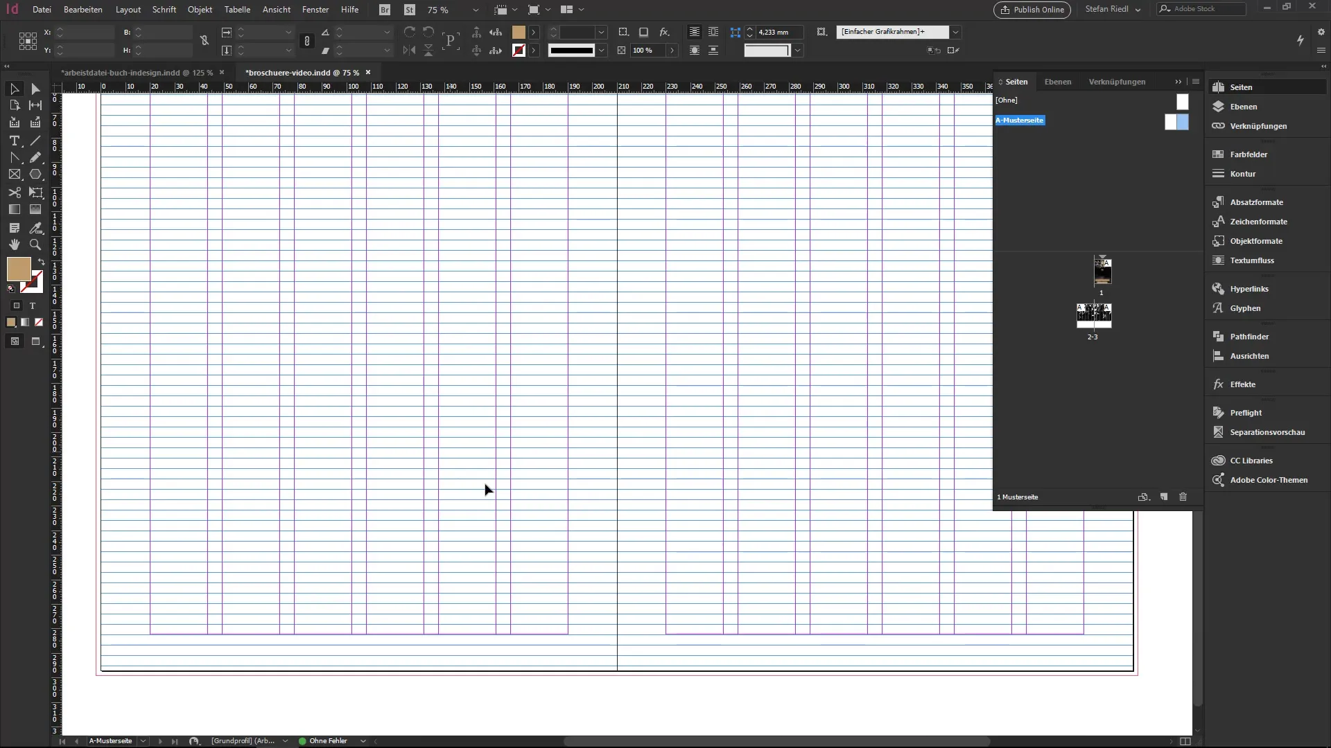 InDesign'de Şablon Sayfaları – Kolayca Tasarlama ve Sayfa Numaraları Ekleme InDesign'da Şablon Sayfaları - Kolayca Tasarlayın ve Sayfa Numaraları Ekleyin