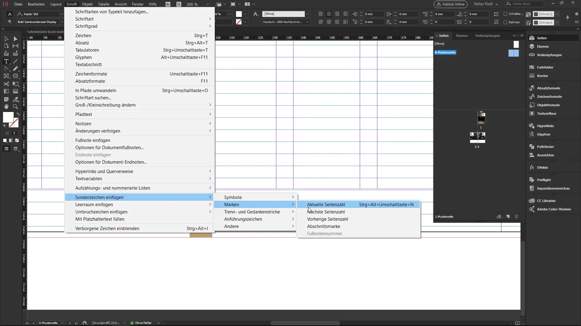 InDesign'de Şablon Sayfaları – Kolayca Tasarlayın ve Sayfa Numaraları Ekleyin InDesign'de Şablon Sayfaları - Kolayca Tasarlayın ve Sayfa Numaraları Ekleyin