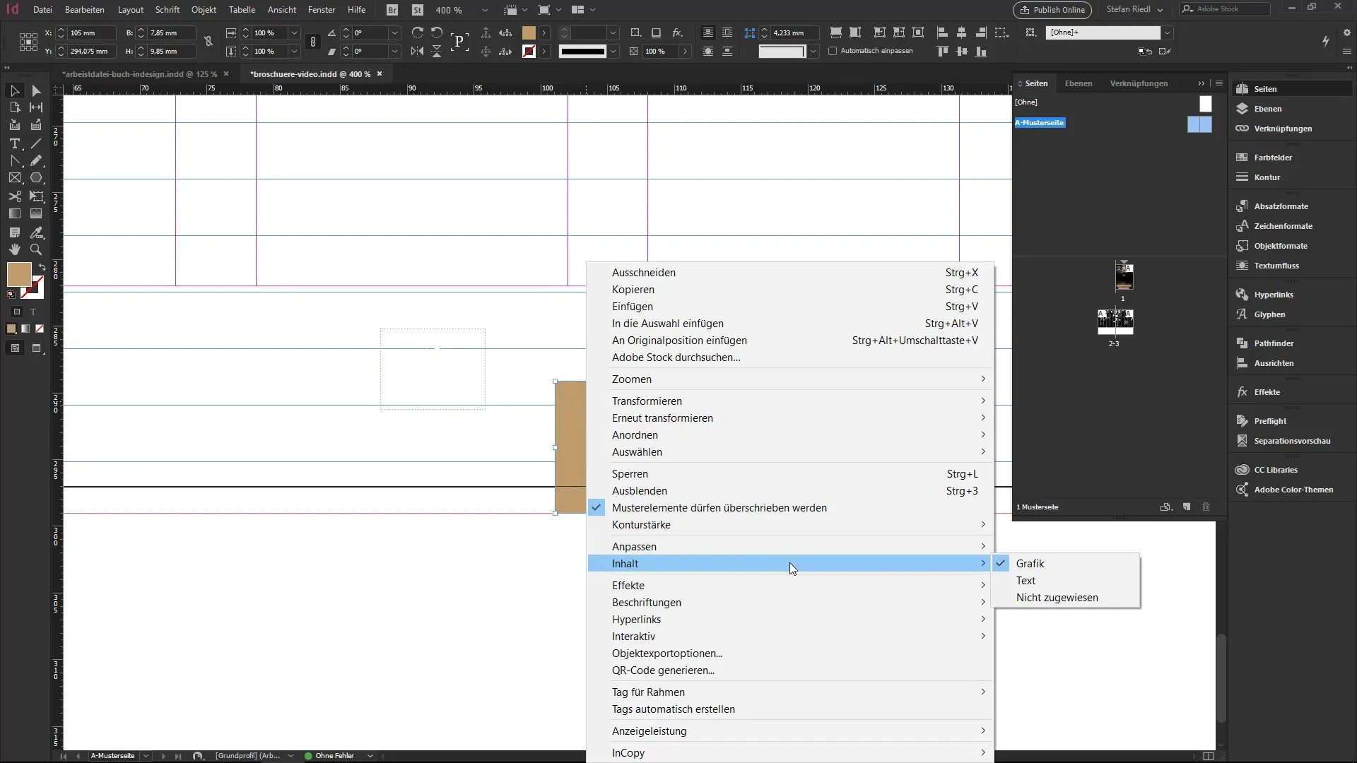 InDesign'de Şablon Sayfaları – Kolayca Tasarlayın ve Sayfa Numaraları Ekleyin InDesign'de Şablon Sayfaları – Kolayca Tasarlayın ve Sayfa Numaraları Ekleyin