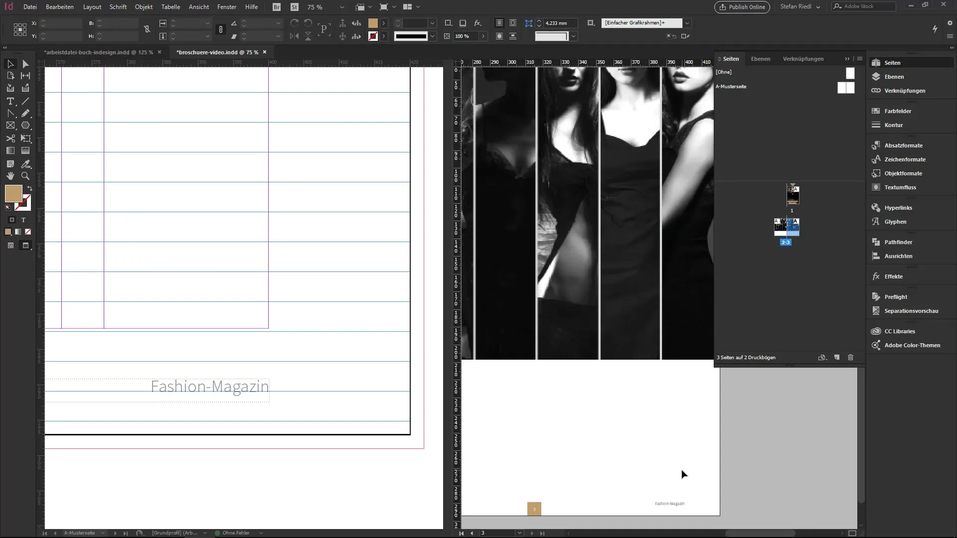 InDesign'de Şablon Sayfaları – Kolayca Tasarlayın ve Sayfa Numaraları Ekleyin InDesign'de Örnek Sayfalar - Kolayca Tasarlayın ve Sayfa Numaraları Ekleyin