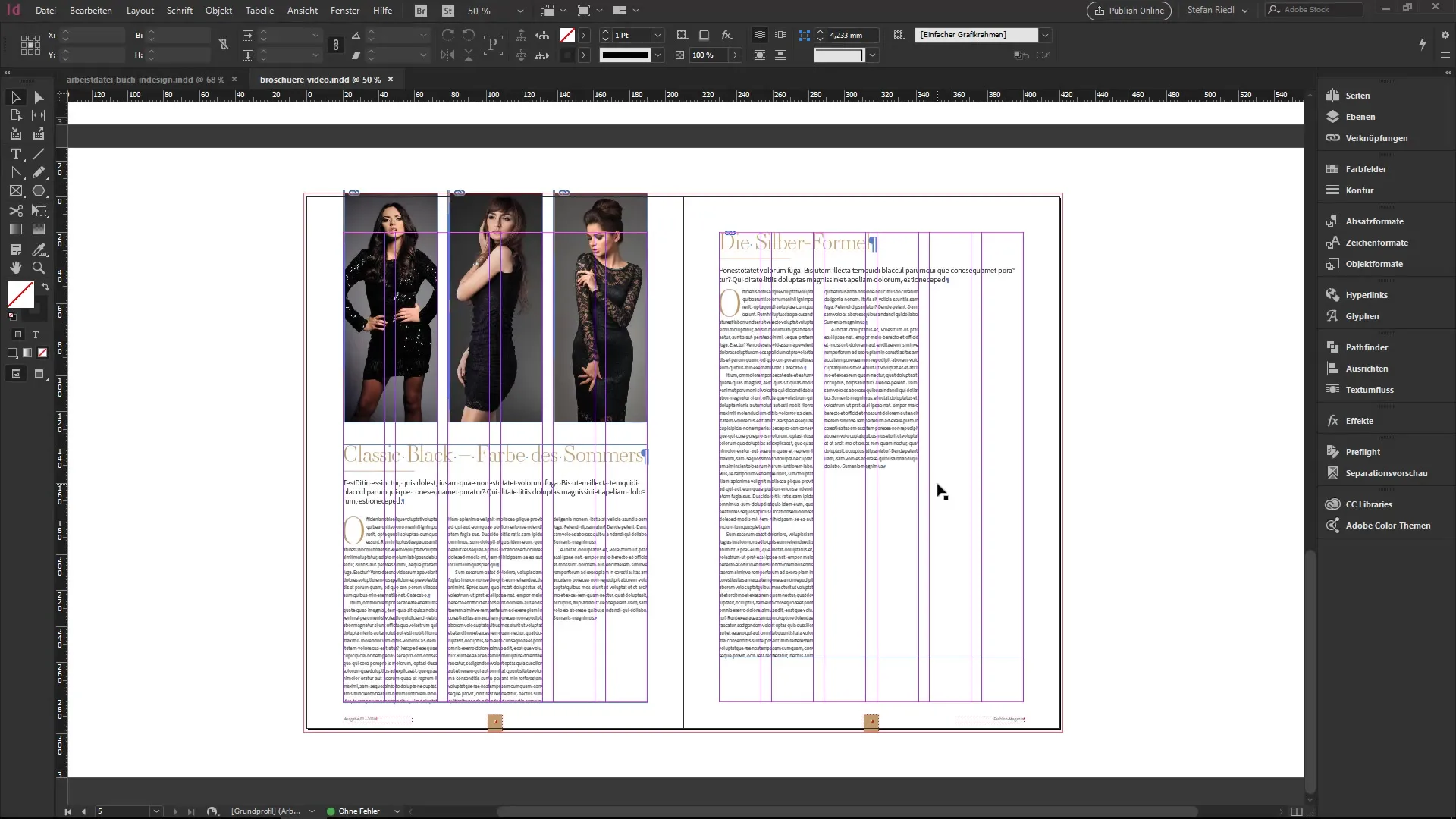 Ajustar el flujo de texto - InDesign para principiantes Ajustar el flujo de texto - InDesign para principiantes