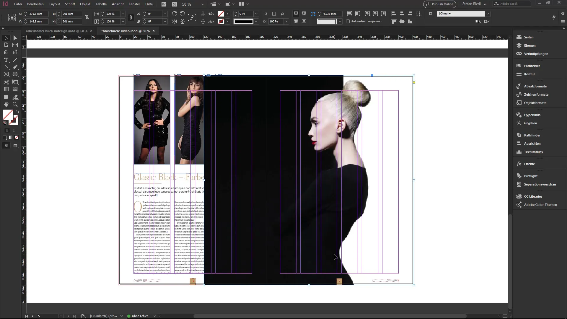 Ajustar el flujo de texto - InDesign para principiantes Ajustar el flujo de texto – InDesign para principiantes