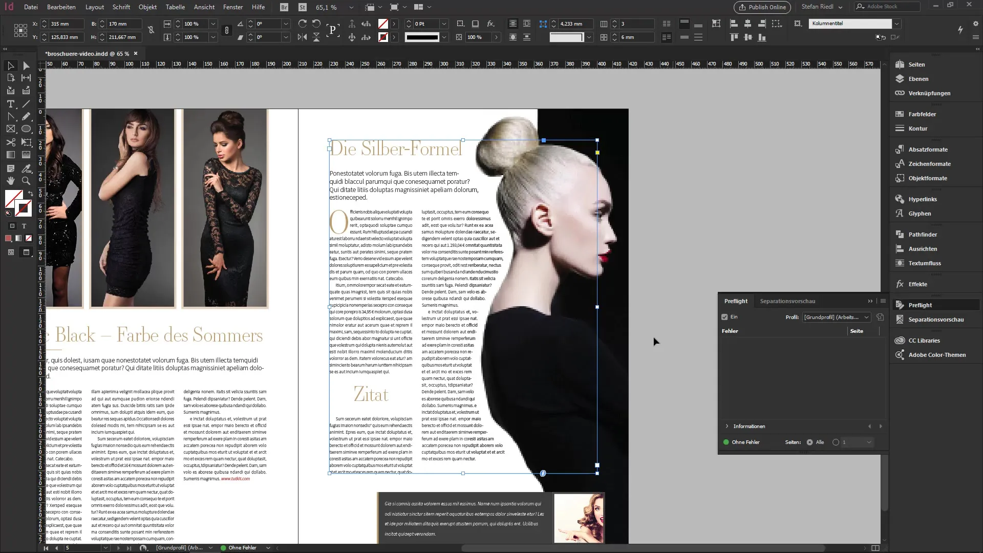 Exportación de InDesign para PDFs interactivos y JPGs Exportar en InDesign para PDFs interactivos y JPGs
