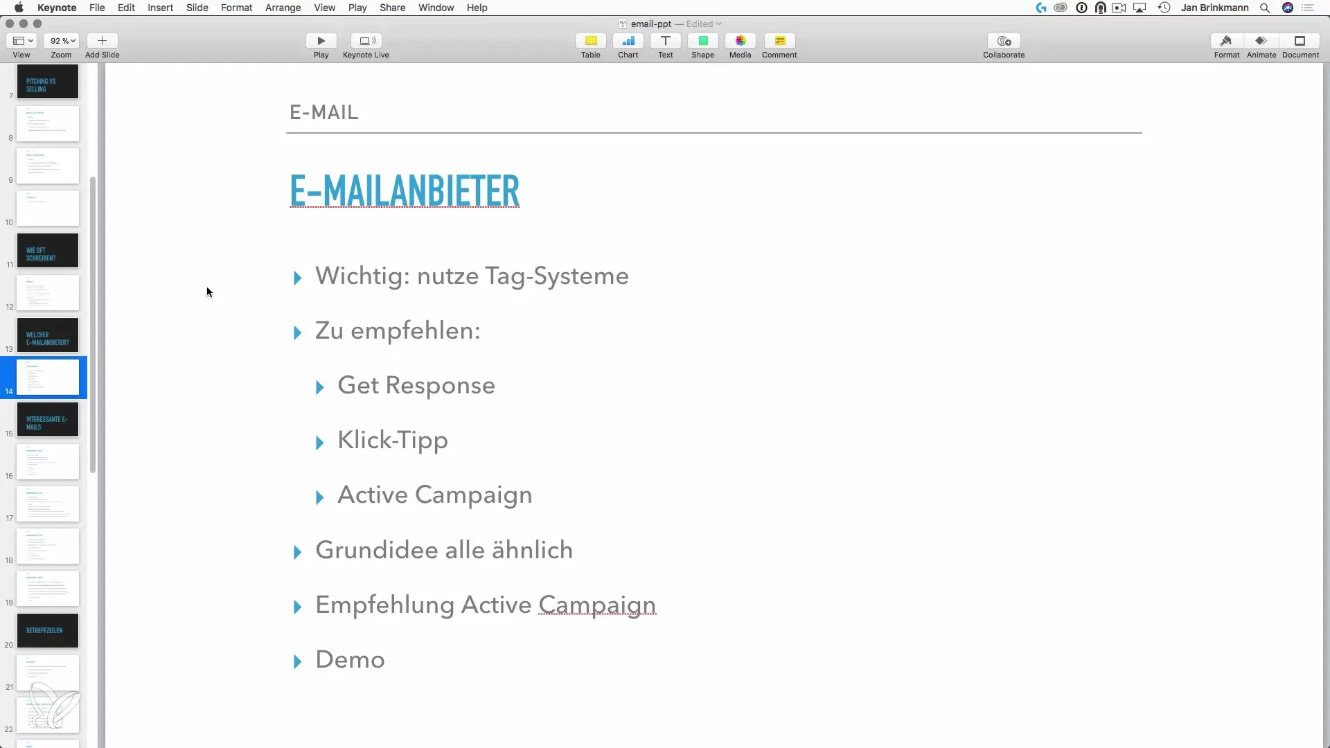 Scegli il fornitore di email ottimale per il tuo marketing Scegli il fornitore di e-mail ottimale per il tuo marketing