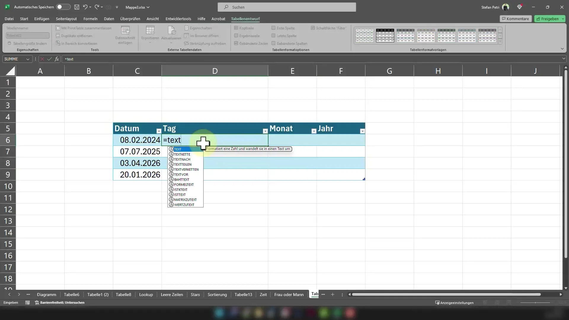 Excel'de tarihleri metin olarak yazma - İşte nasıl yapılır!