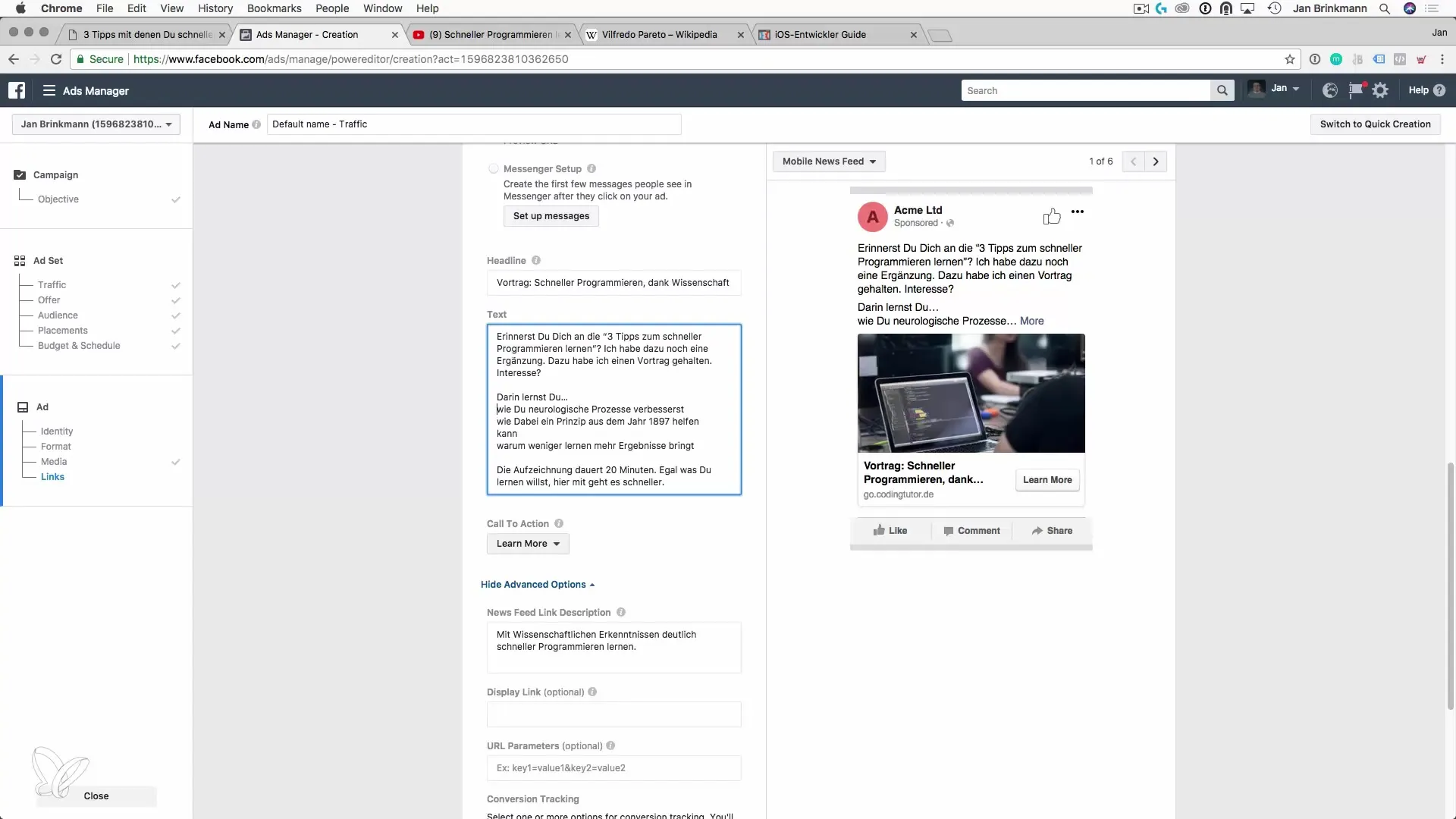Retargeting efficace per l'acquisizione di clienti tramite Facebook Retargeting efficace per l'acquisizione di clienti tramite Facebook
