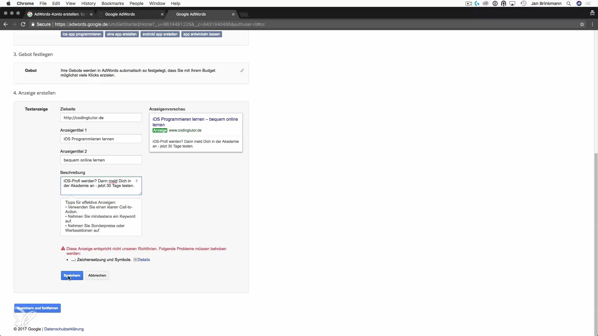 Hogyan hozz létre egy Google AdWords fiókot Hogyan hozz létre egy Google AdWords fiókot