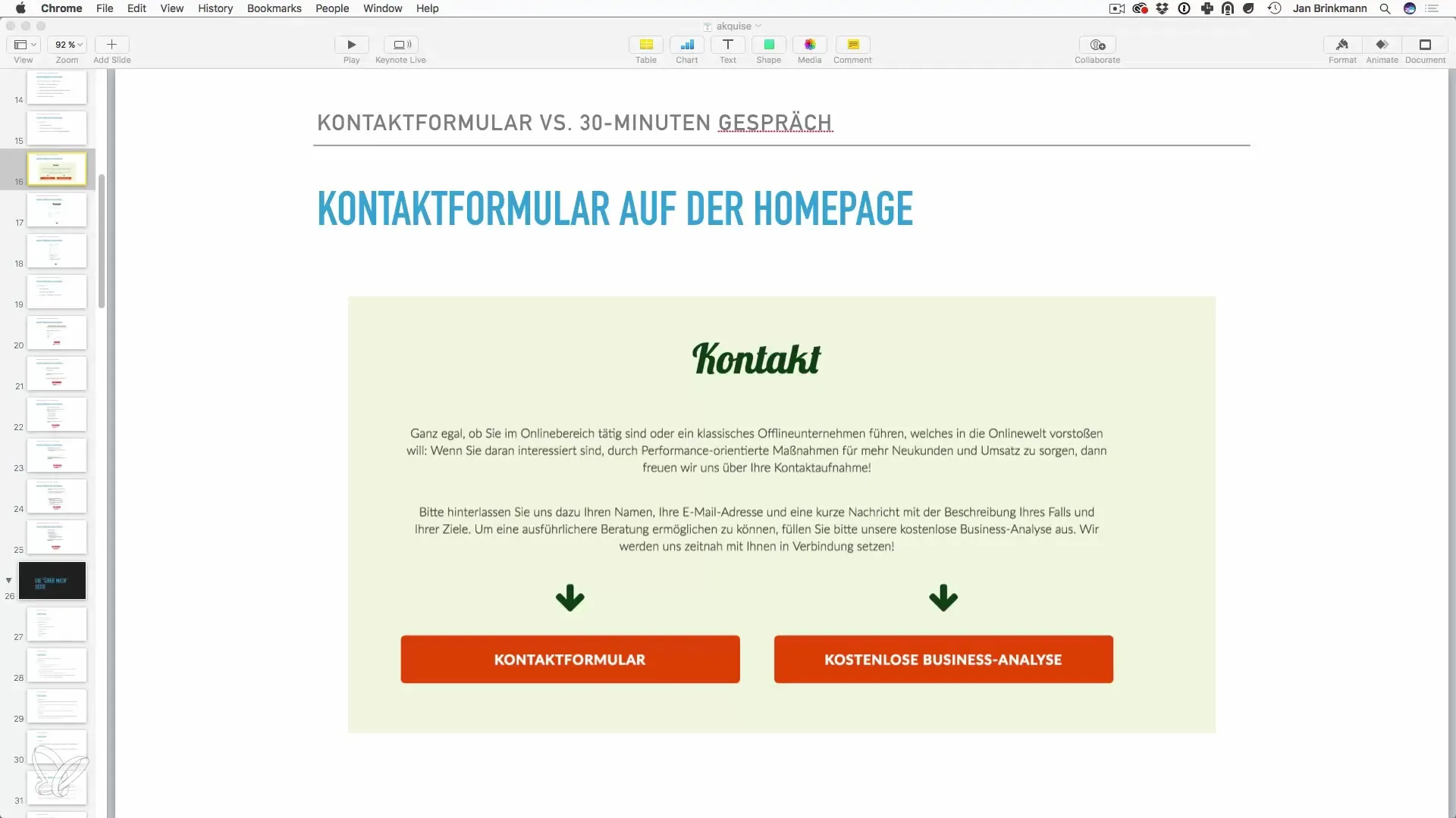 Erfolgreiche Kundenakquise: Kontaktformular oder 30-Minuten-Beratung Erfolgreiche Kundenakquise: Kontaktformular oder 30-Minuten-Beratung
