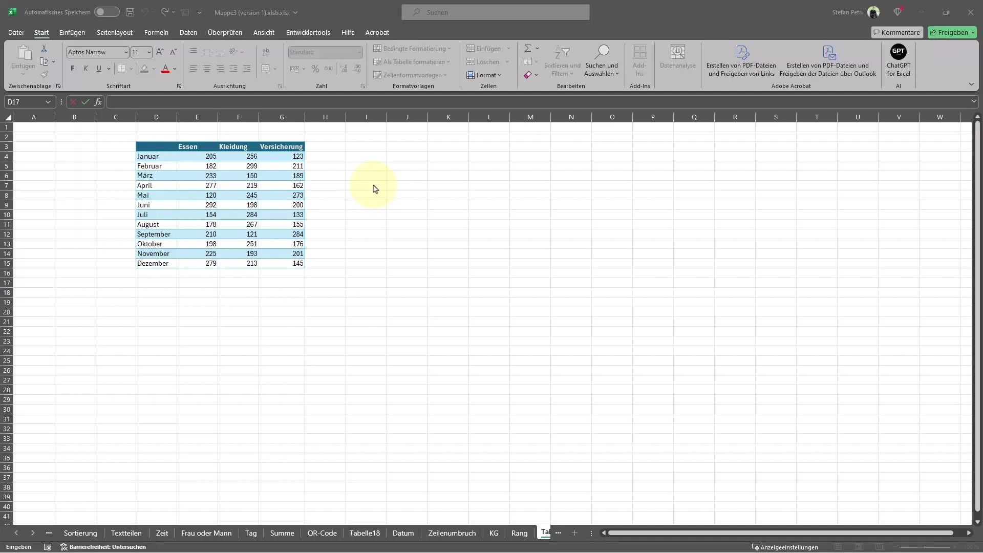 Excel ile satırları ve sütunları hızlıca değiştirin