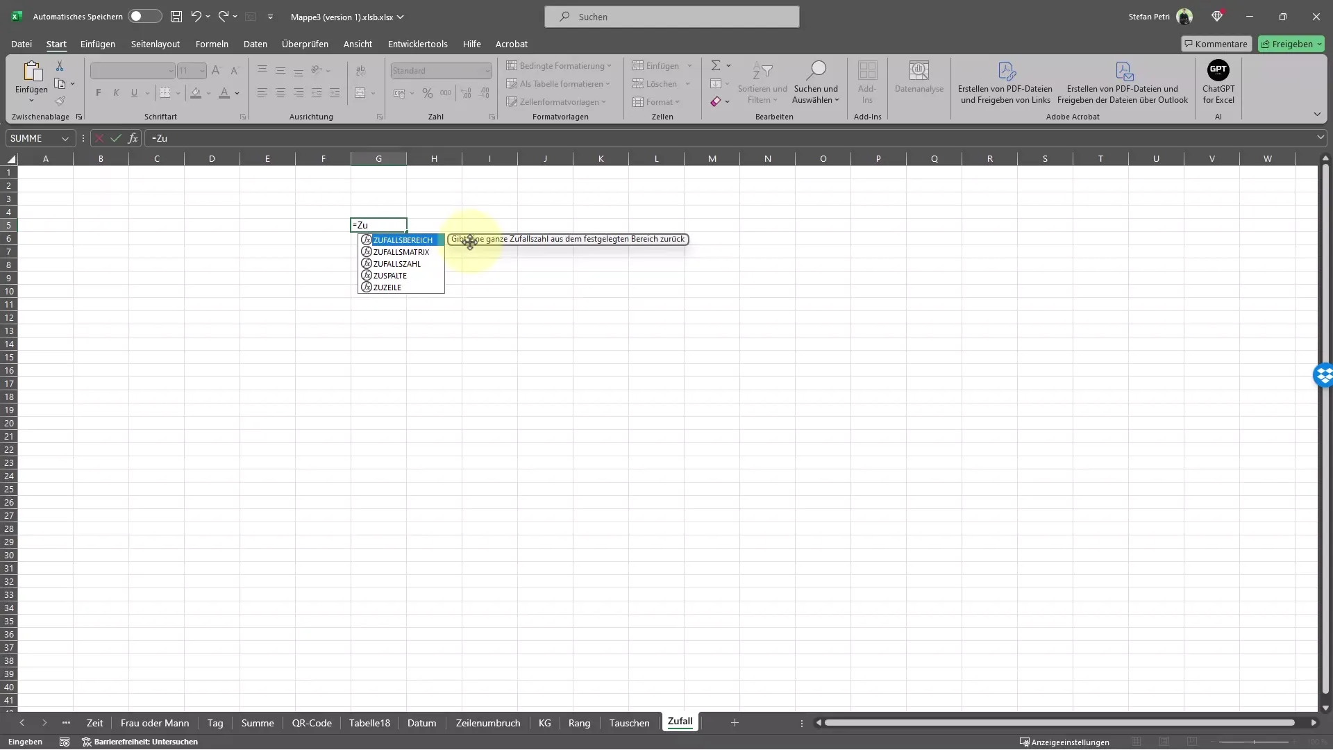 Excel'de rastgele sayılar oluşturmak - basit bir kılavuz