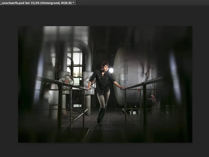 Looks & styles with Photoshop - blurring as a look