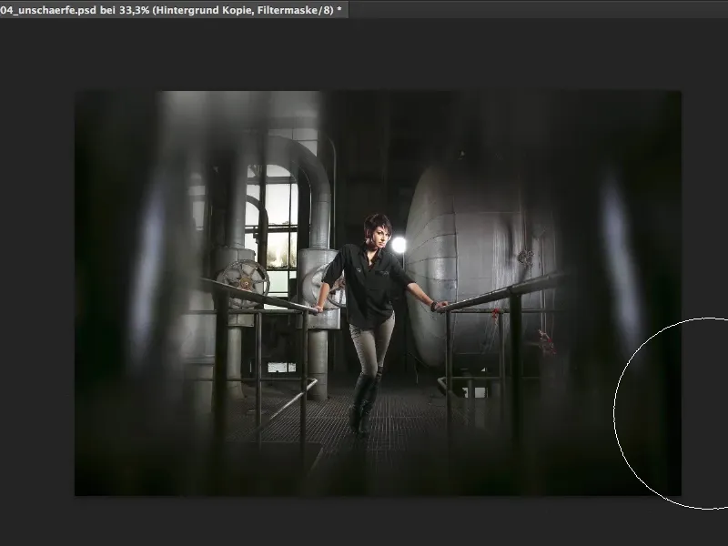 Looks & styles with Photoshop - blurring as a look