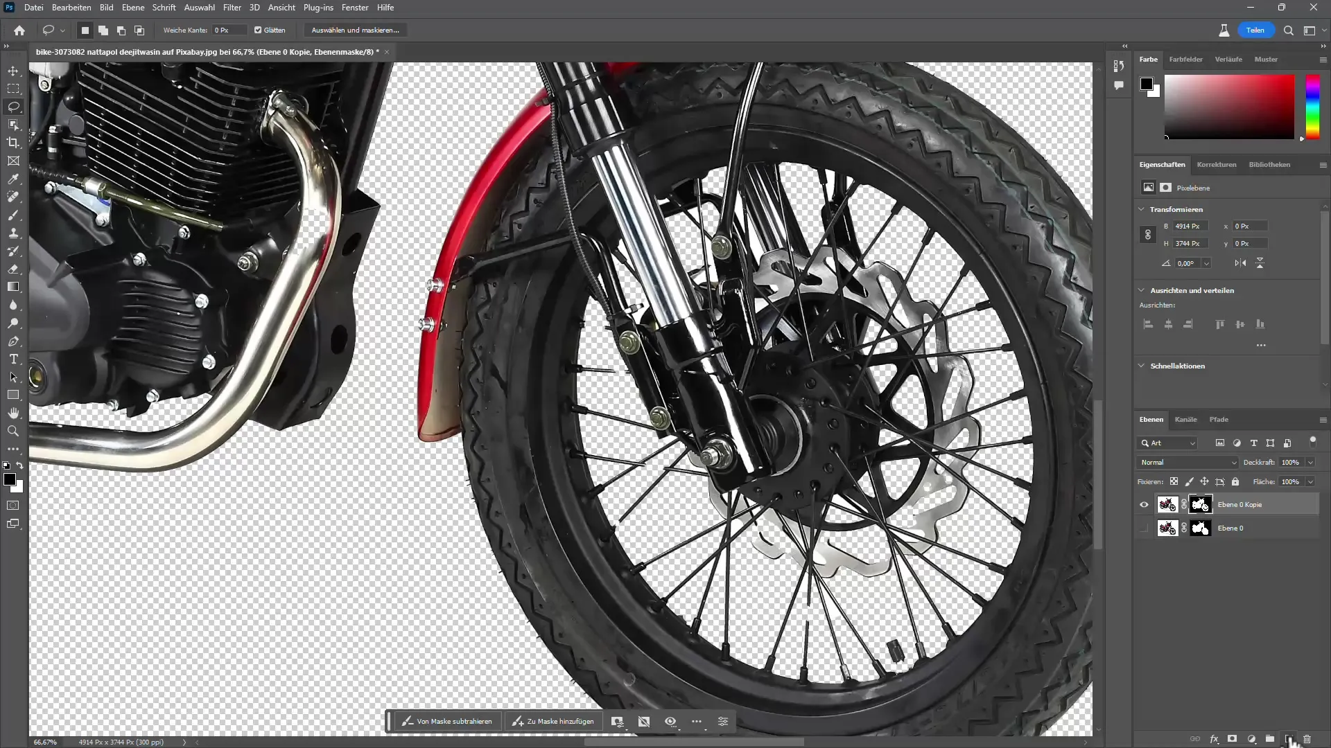 Učinkovito izrezovanje v programu Photoshop – Tako to storite z umetno inteligenco in ročnimi tehnikami