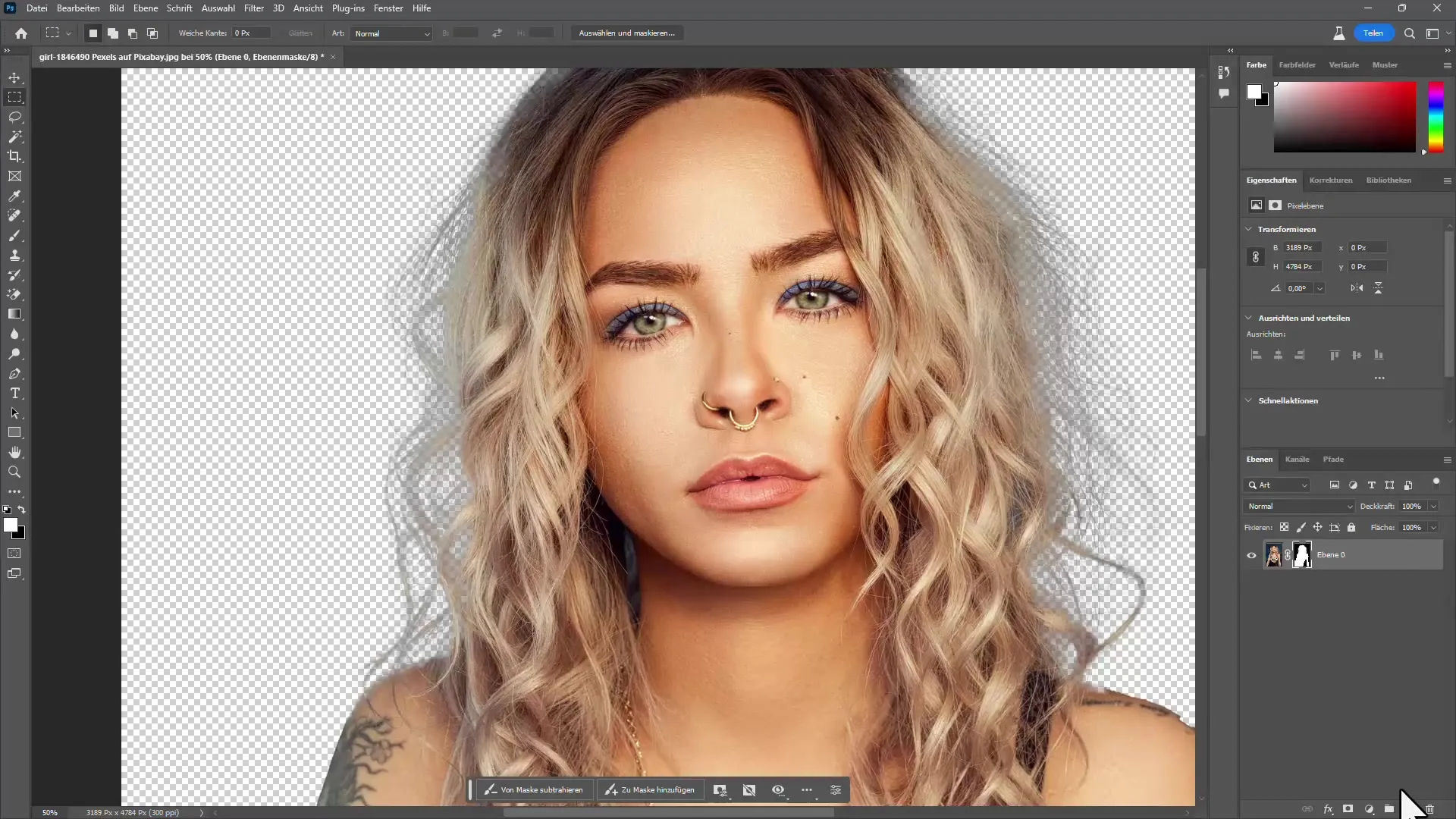 Recorte de cabello en Photoshop: Pasos sencillos para un recorte perfecto