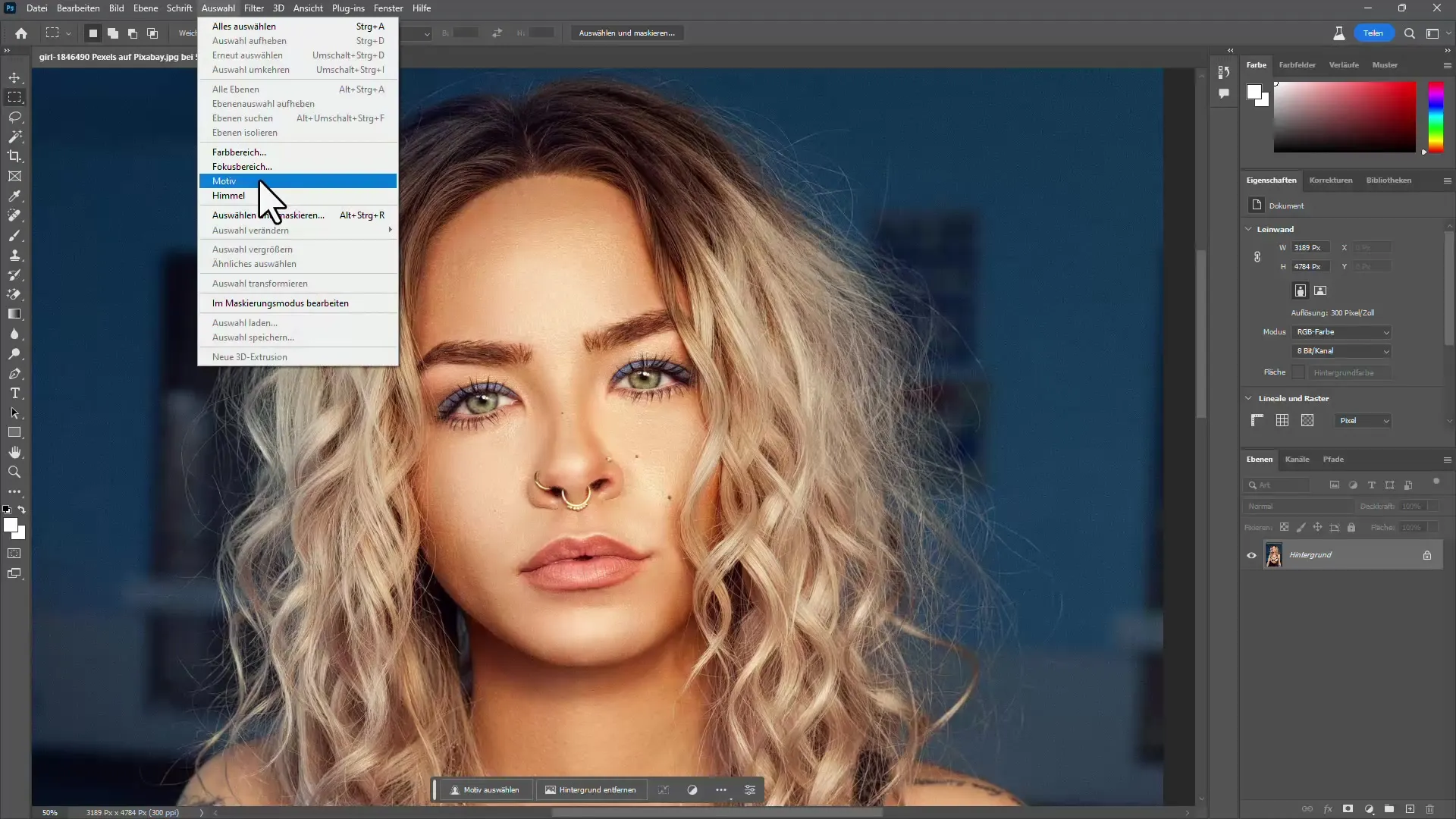 Eliminar el fondo del cabello en Photoshop: Pasos sencillos para un recorte perfecto