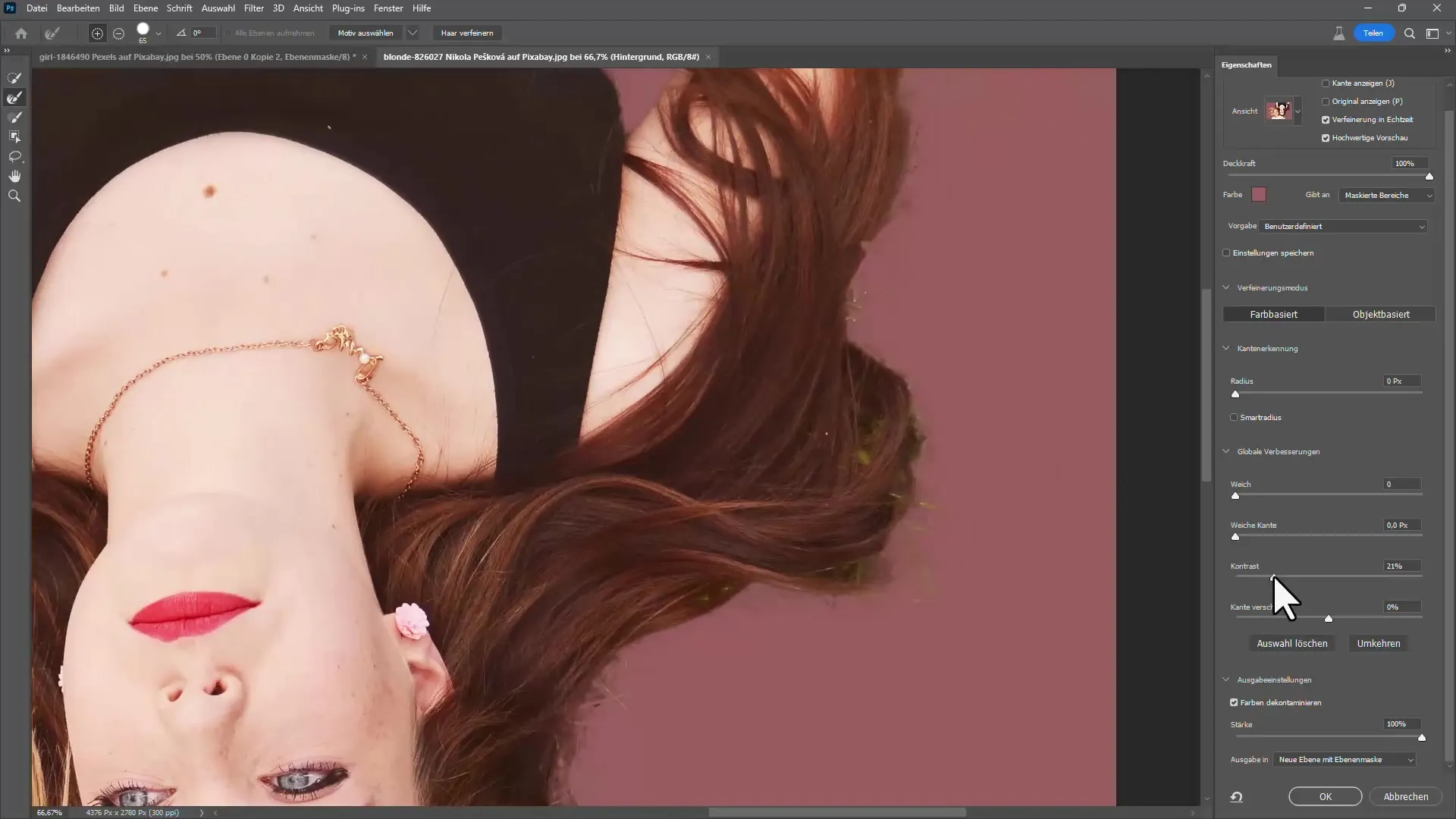 Eliminar el fondo del cabello en Photoshop: Pasos sencillos para un recorte perfecto