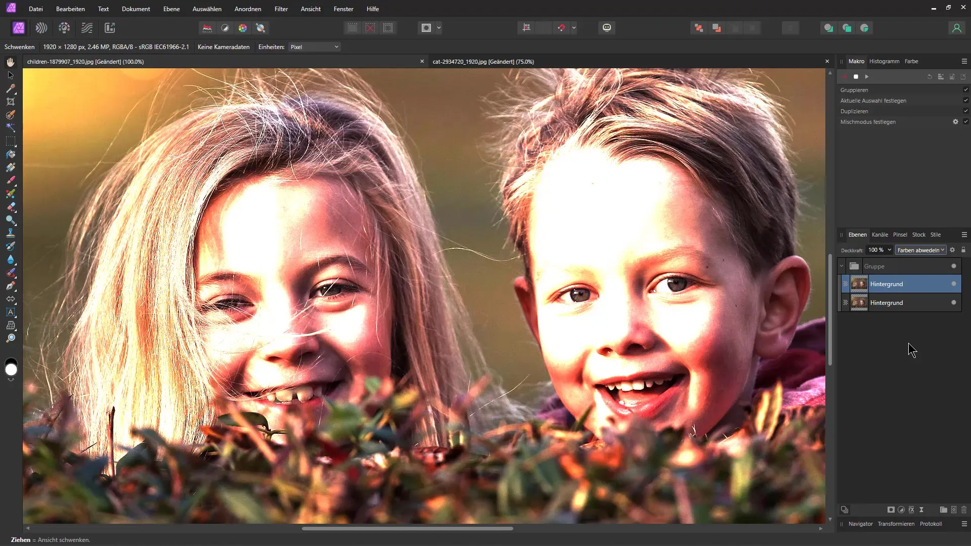 Bleistiftzeichnung in Affinity Photo: Schritt-für-Schritt-Anleitung mit Makro