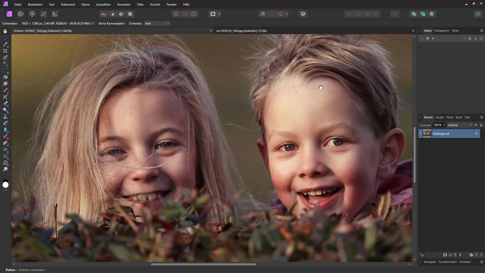 Bleistiftzeichnung in Affinity Photo: Schritt-für-Schritt-Anleitung mit Makro