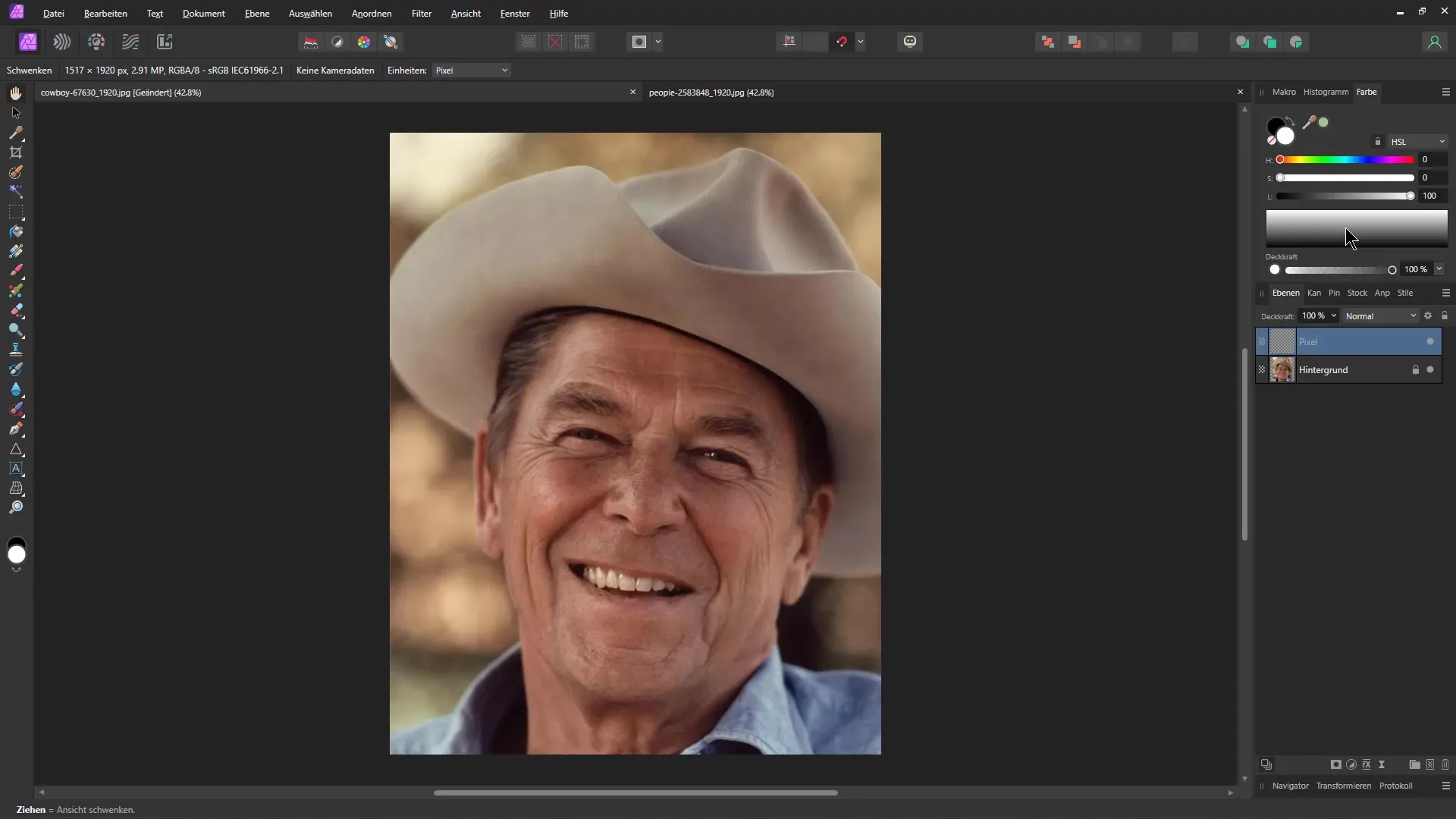 Halbtonraster-Effekt in Affinity Photo erstellen – Eine umfassende Anleitung